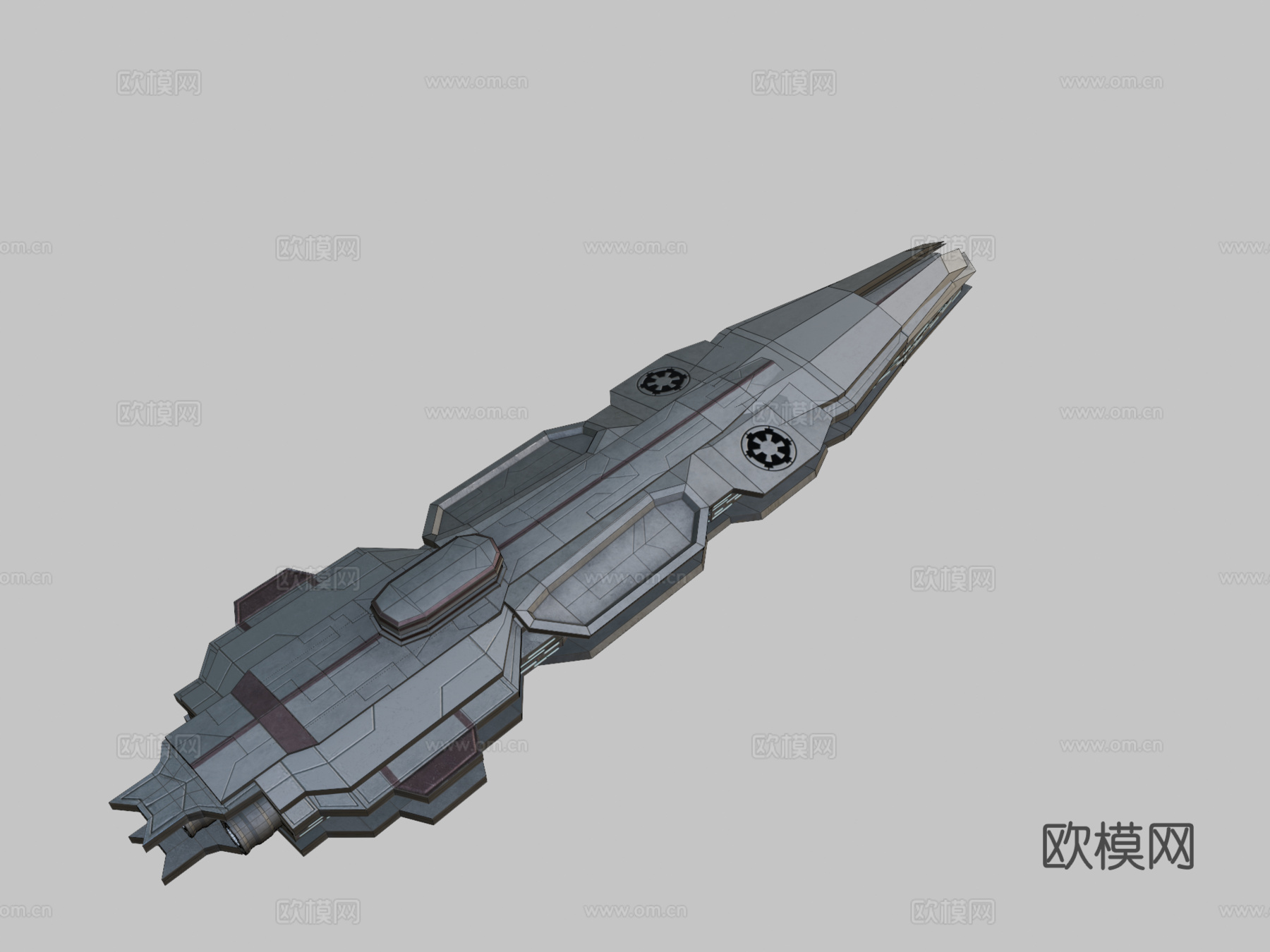 帝国巡洋舰#1su模型