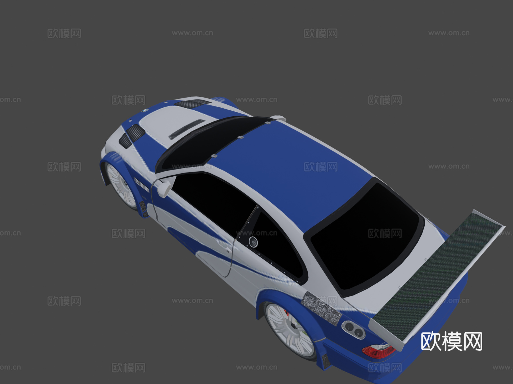 宝马M3 GTR-极品飞车最高通缉su模型