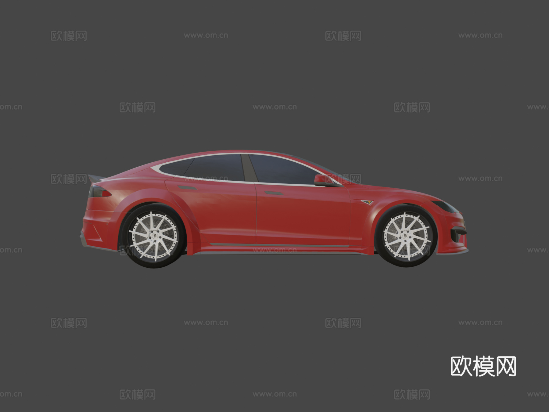 特斯拉Model P100Dsu模型