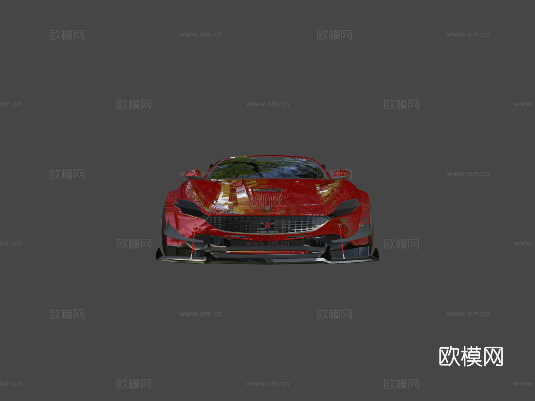 D模型罗马调校VR就绪su模型