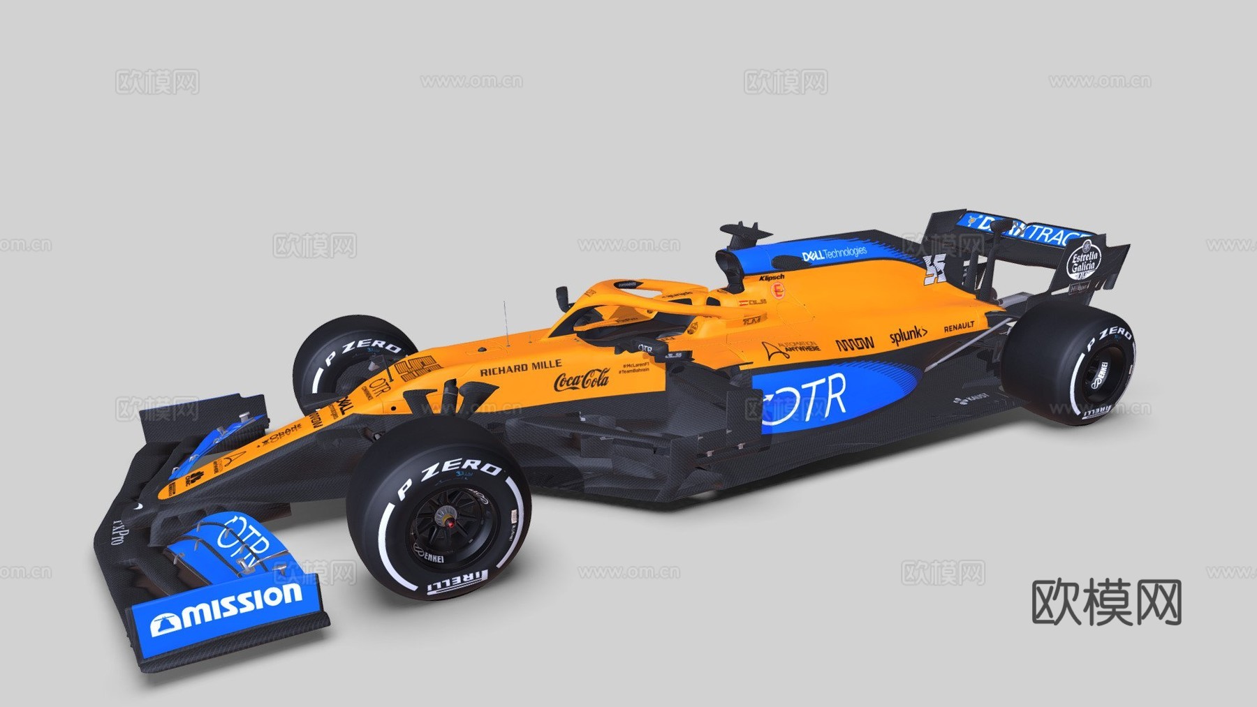 F1 2020迈凯伦MCL35su模型