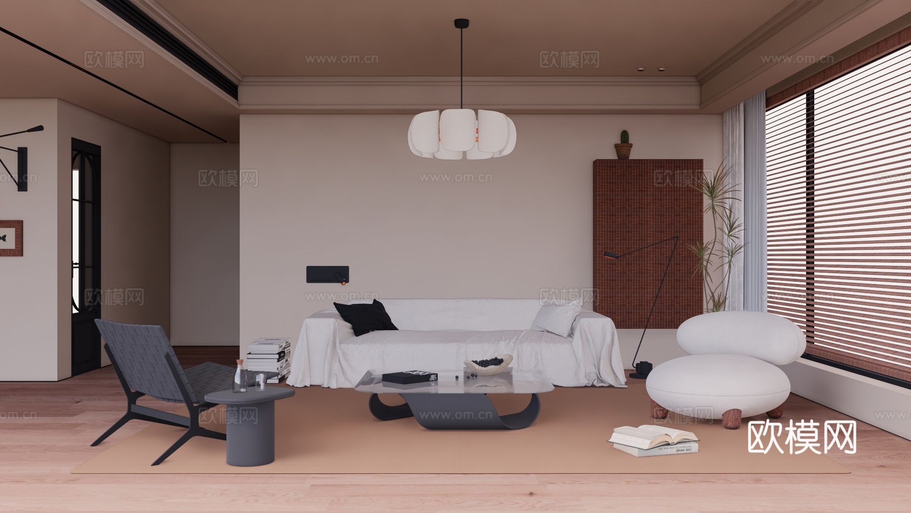 餐厅 卫生间 客厅 家装 门窗 客餐厅 阳台su模型