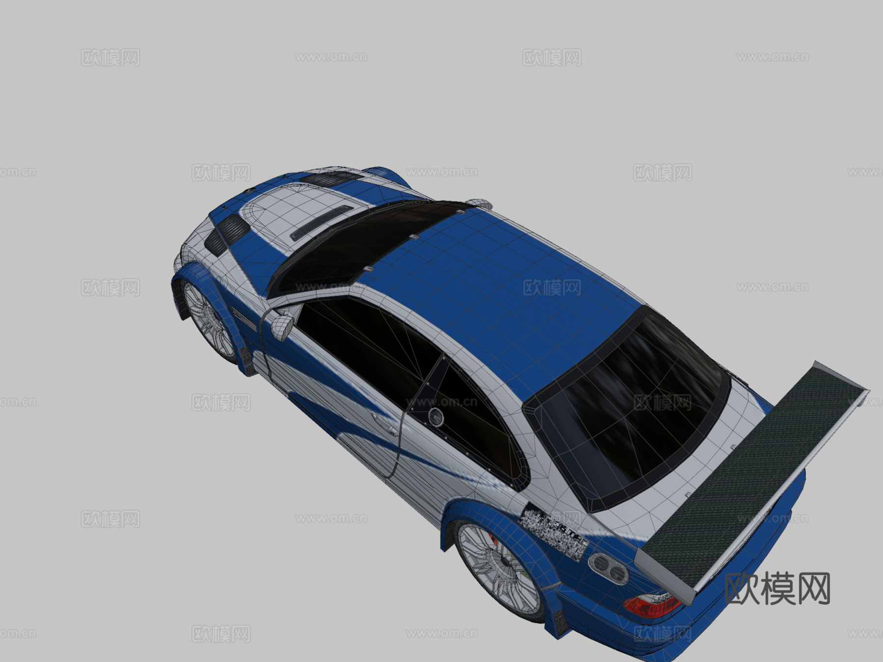 宝马M3 GTR-极品飞车最高通缉su模型