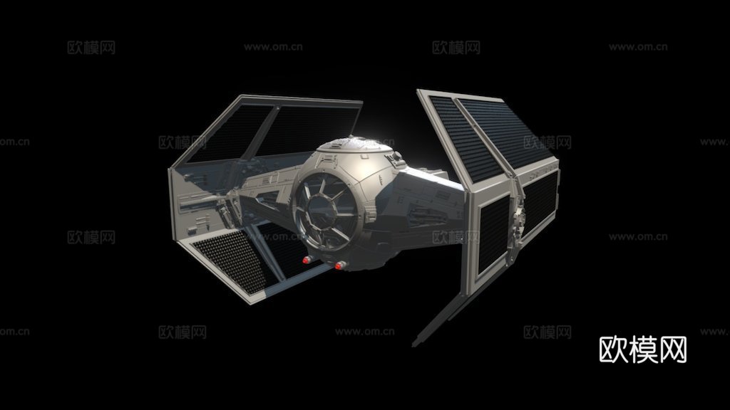 维达的钛战机su模型