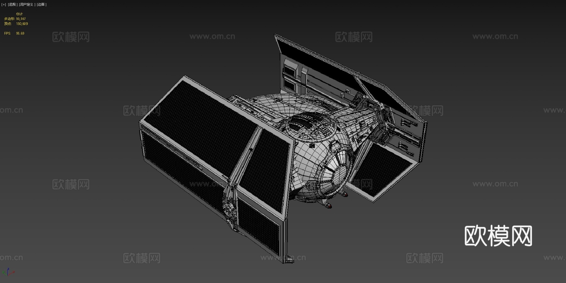 维达的钛战机su模型