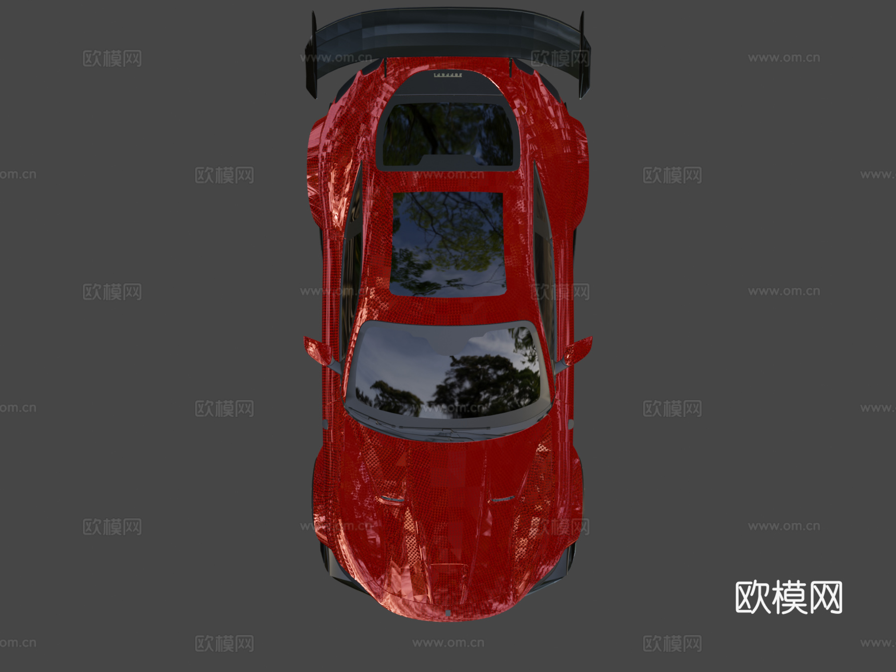 D模型罗马调校VR就绪su模型