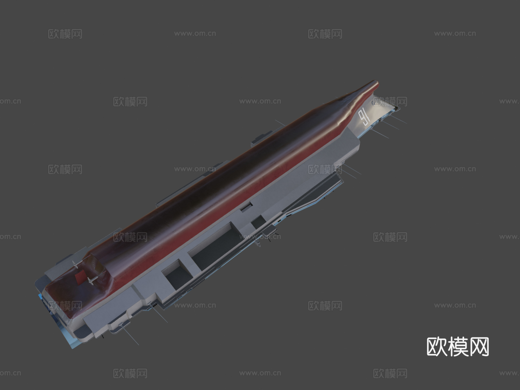 辽宁号航空母舰su模型