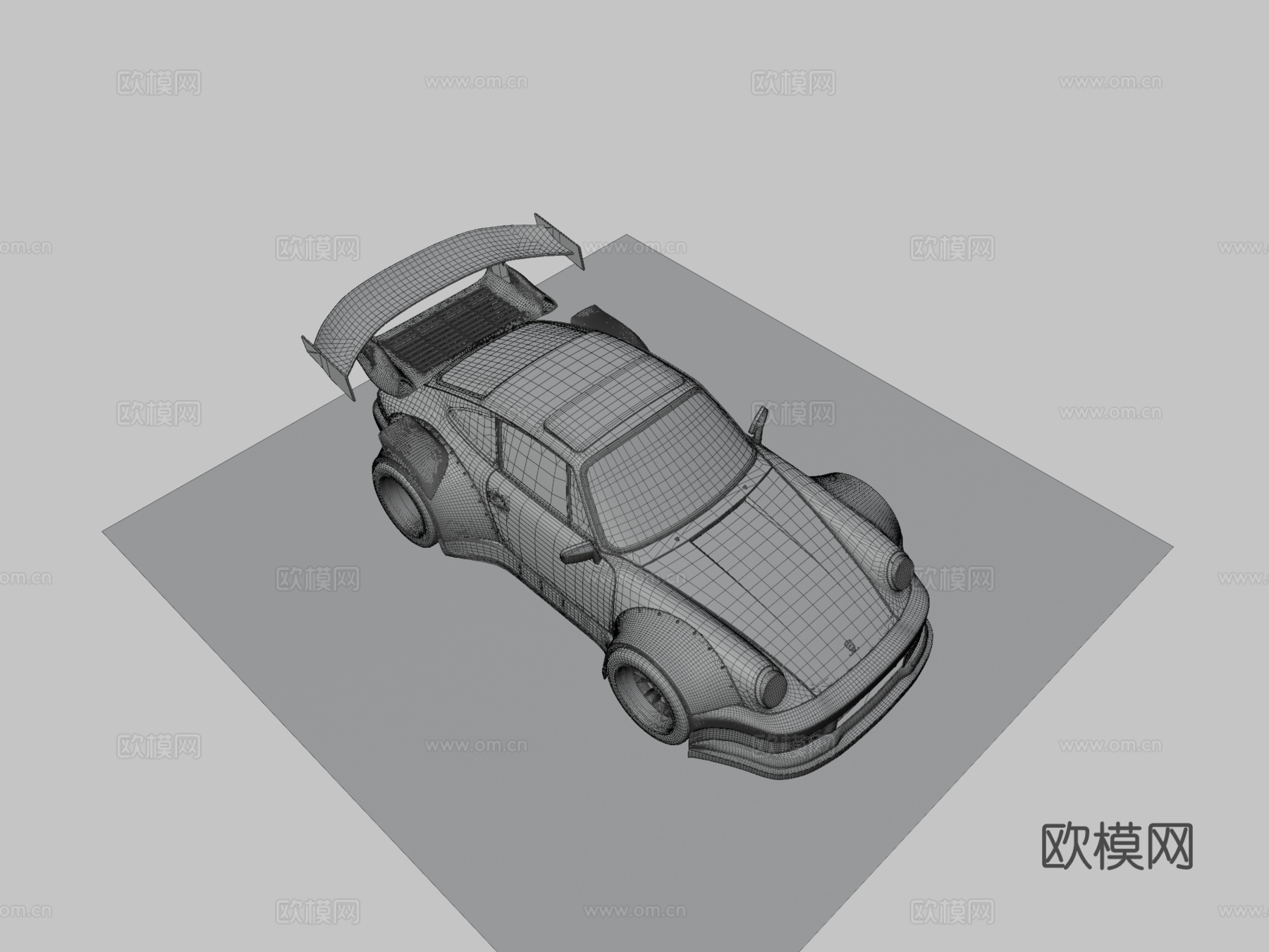 保时捷930 RWB =MEKKATRANCE= [35]su模型