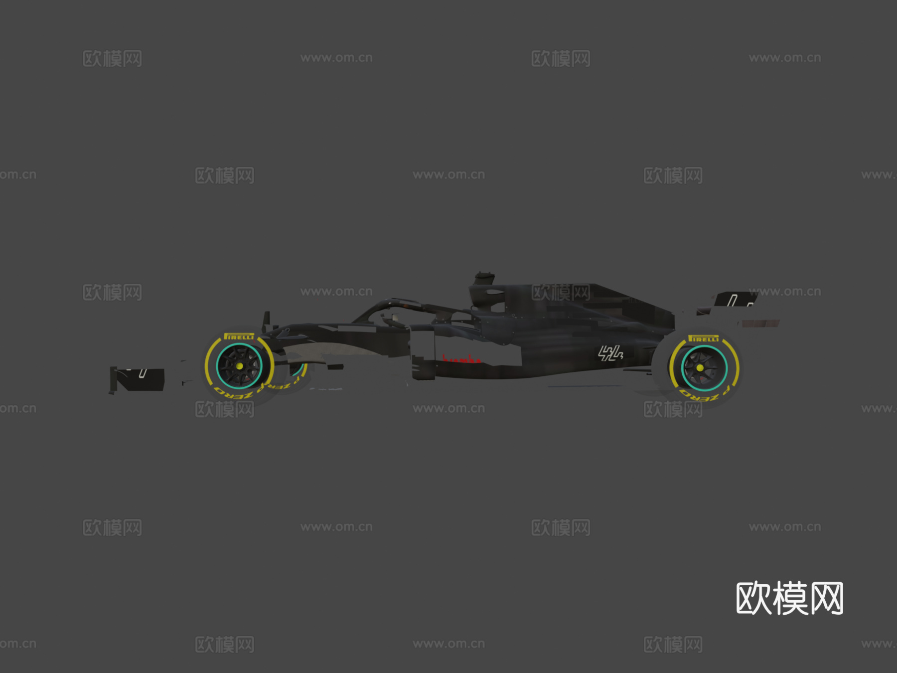 梅赛德斯AMG F1 W12 E性能2021su模型