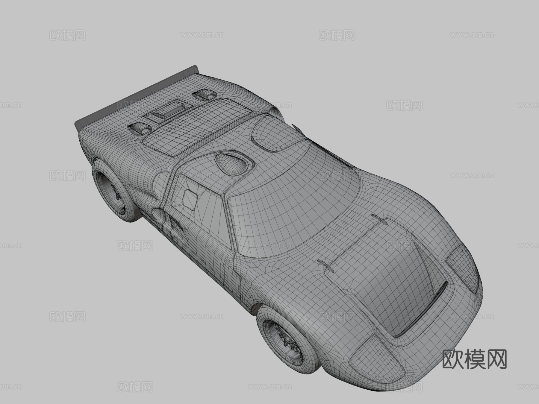 福特GT40 MK2 1966su模型