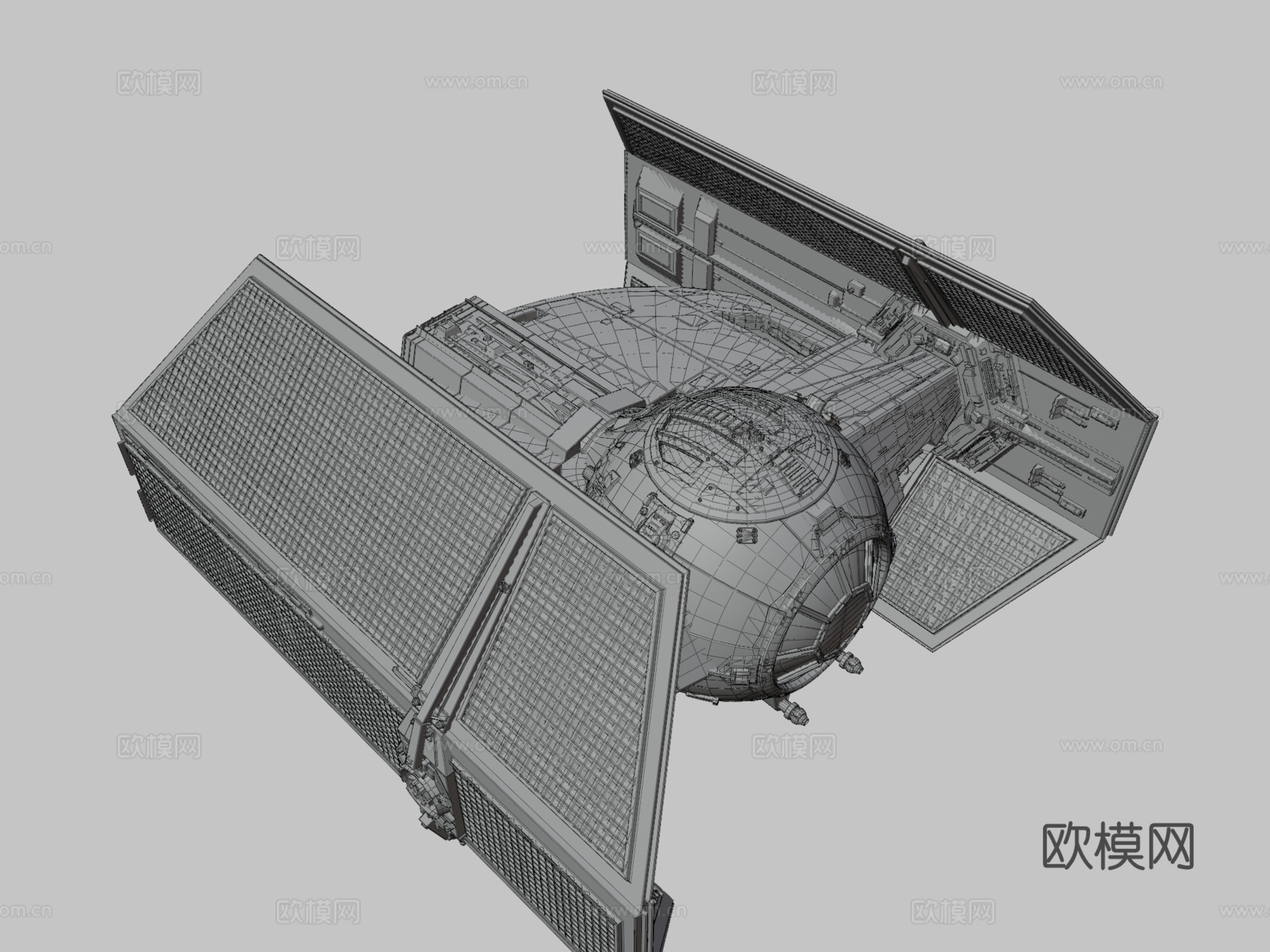 维达的钛战机su模型