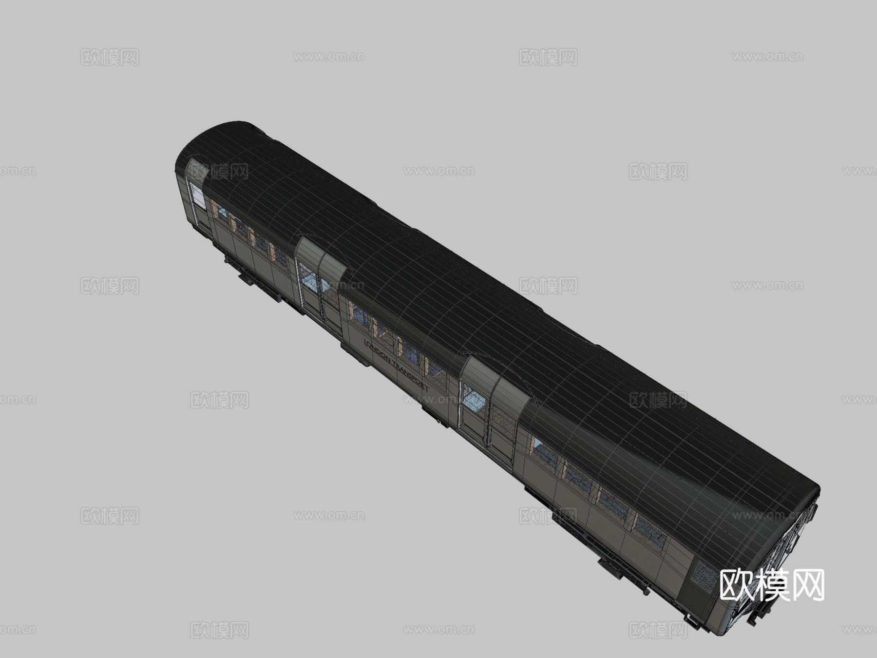 年管道驾驶车-伦敦地铁su模型