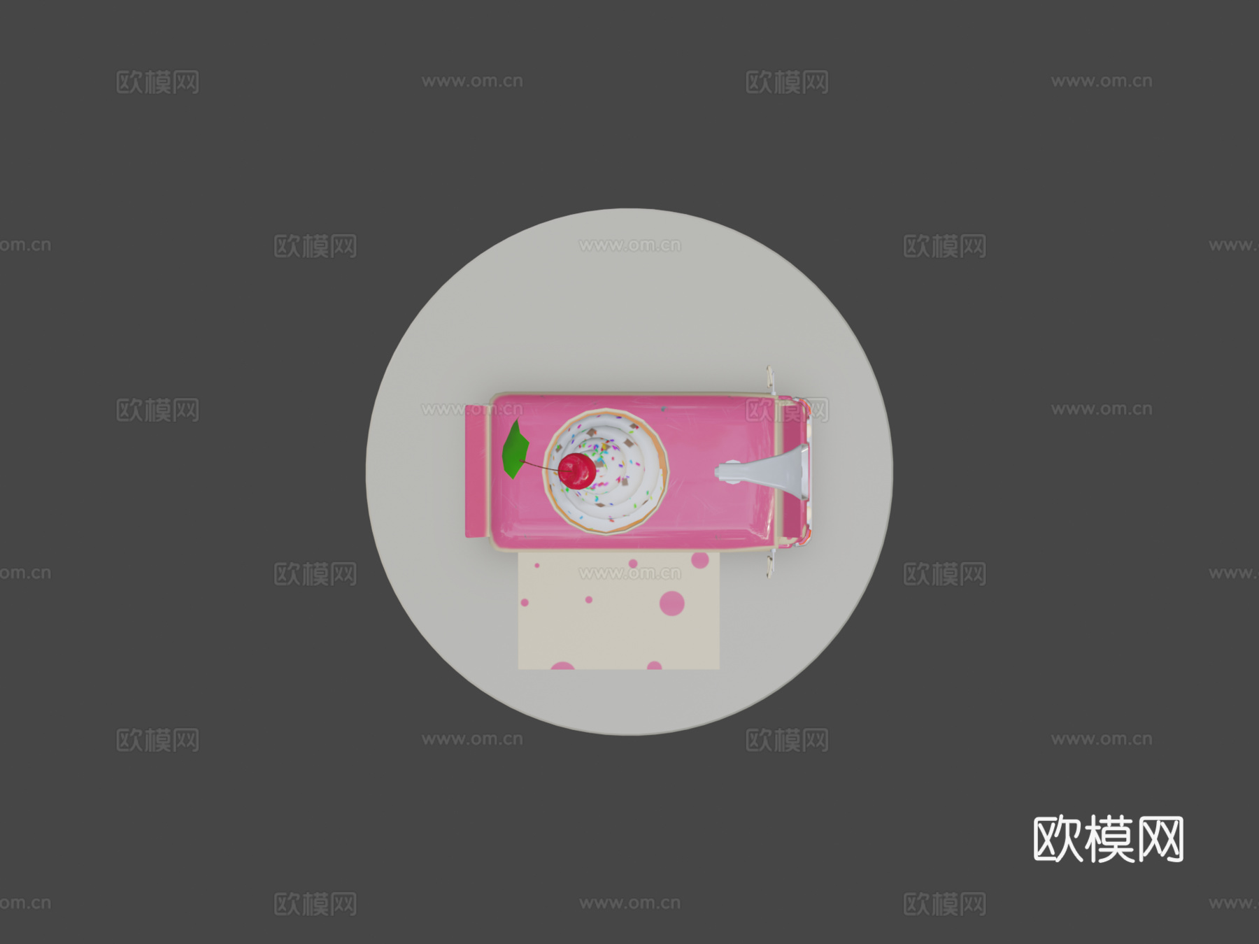 冰淇淋卡车-游戏塔塔索斯su模型