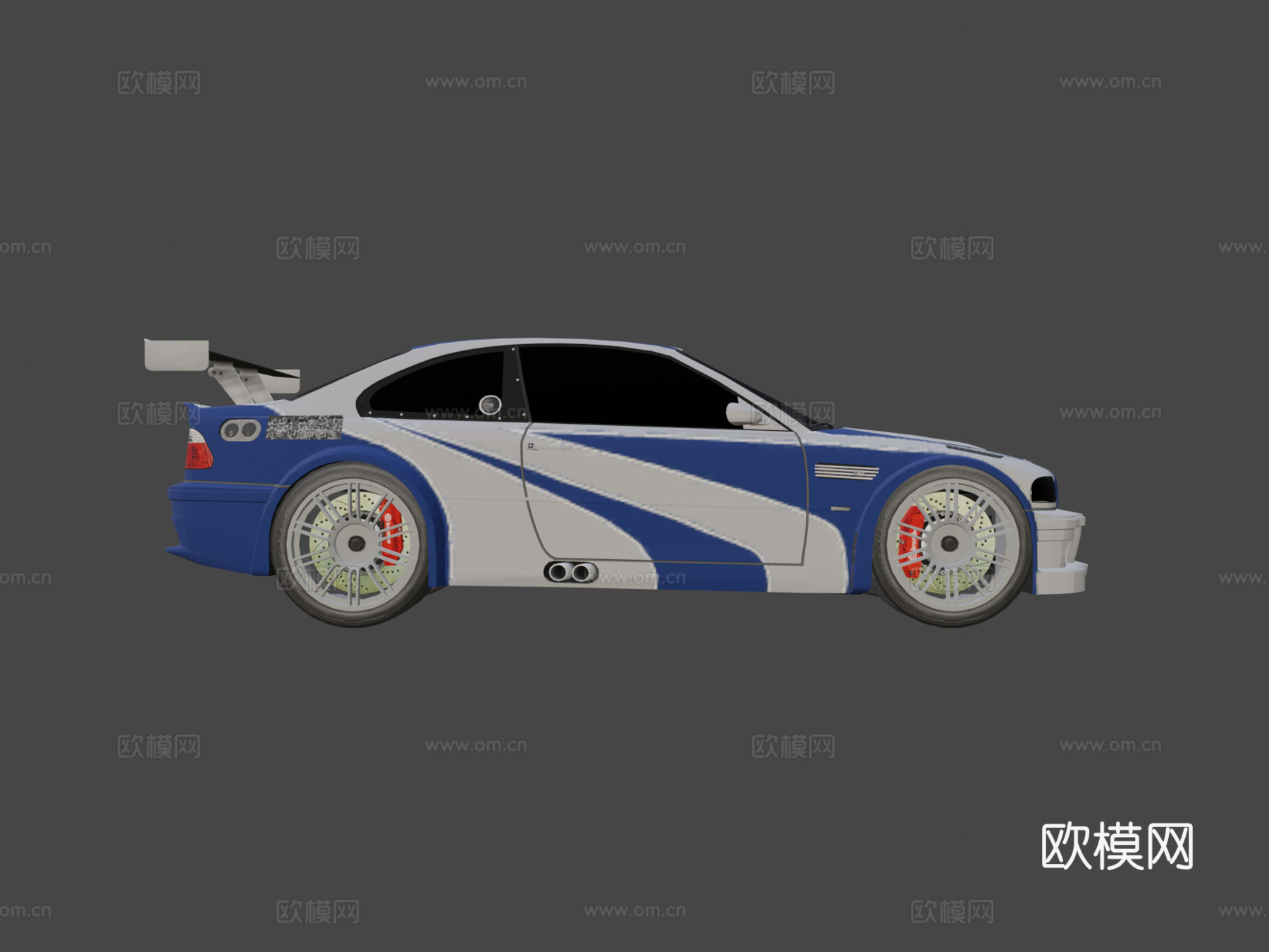 宝马M3 GTR-极品飞车最高通缉su模型