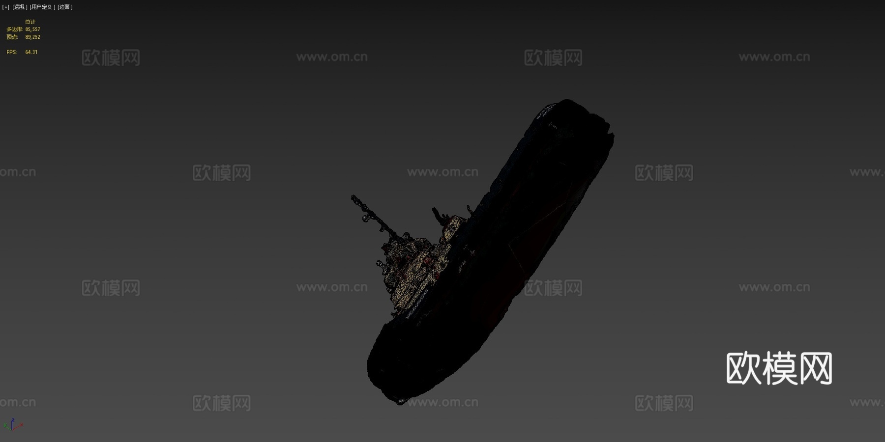 斯维策盖利维克-渔船3D扫描su模型