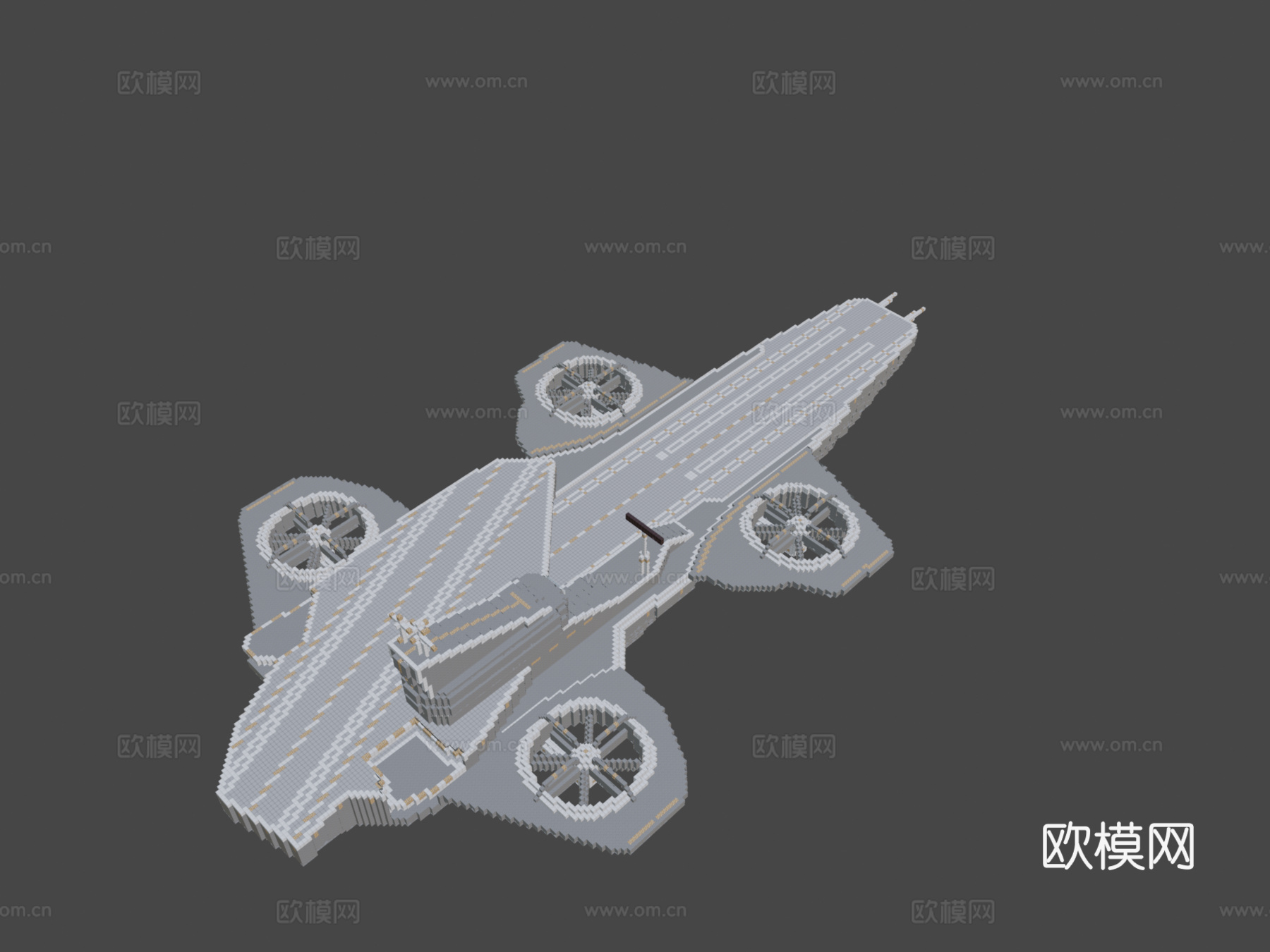 神盾局空天母舰我的世界su模型