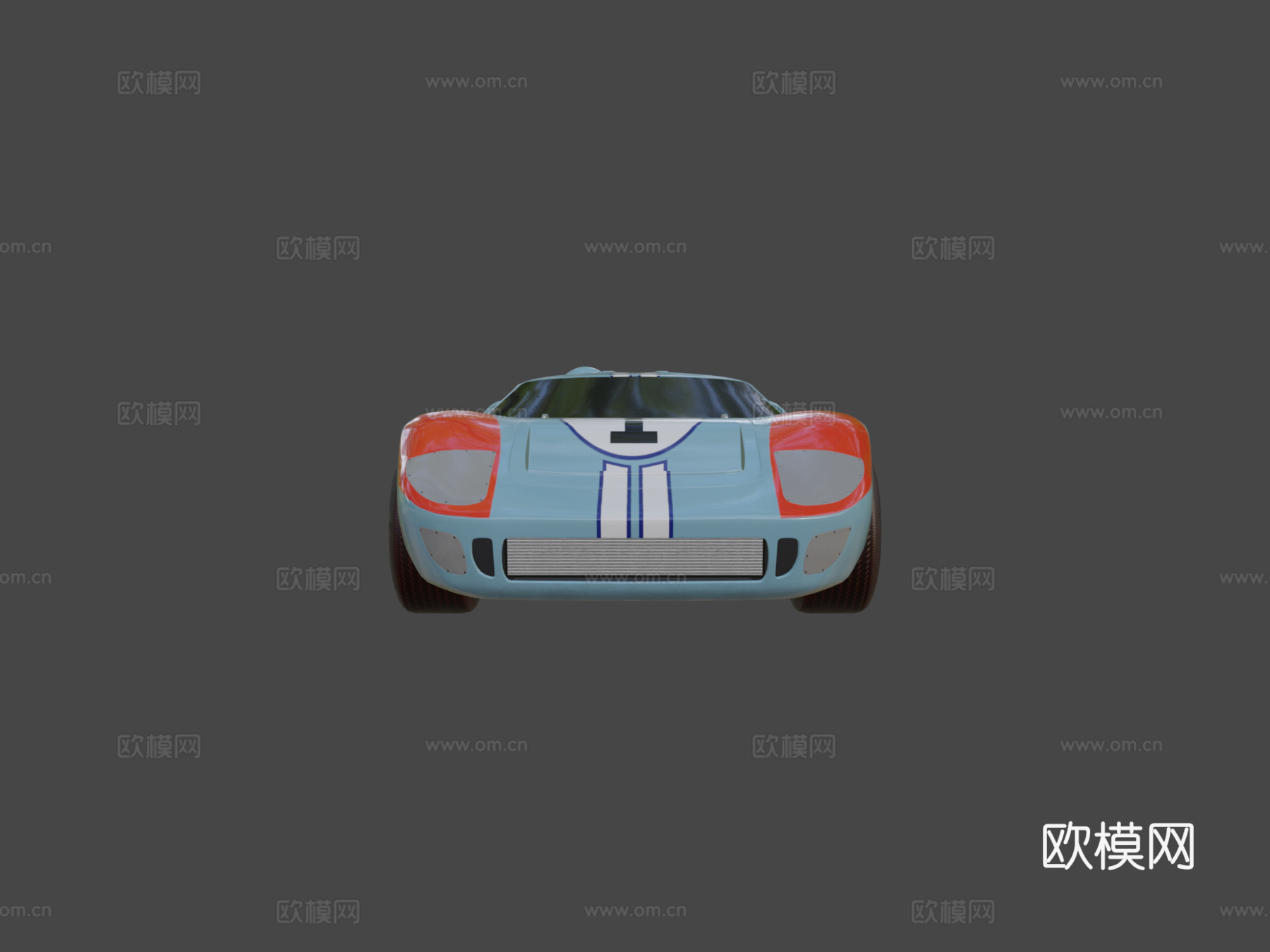 福特GT40 MK2 1966su模型