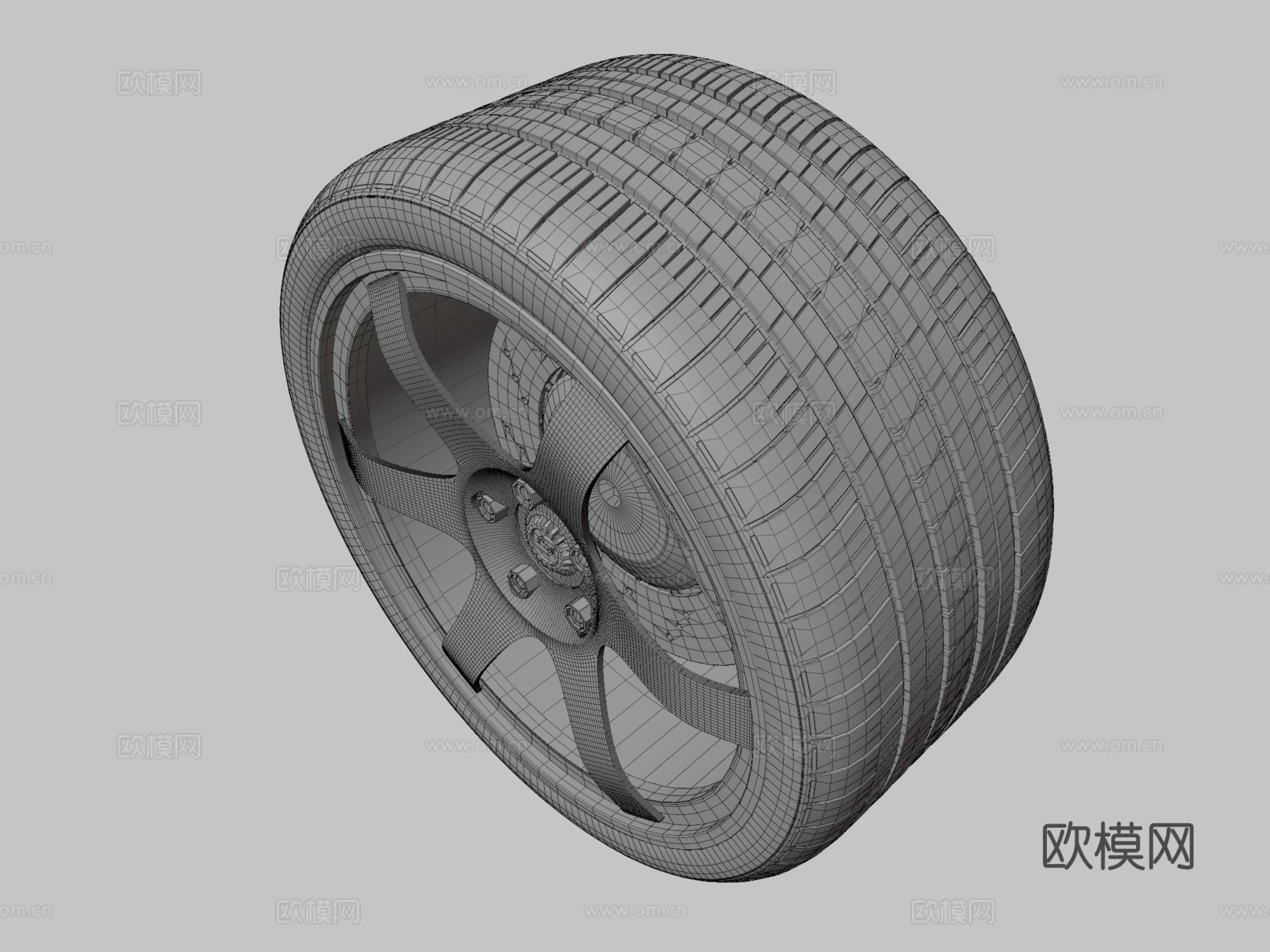 轮毂-RST碳纤维SDCsu模型