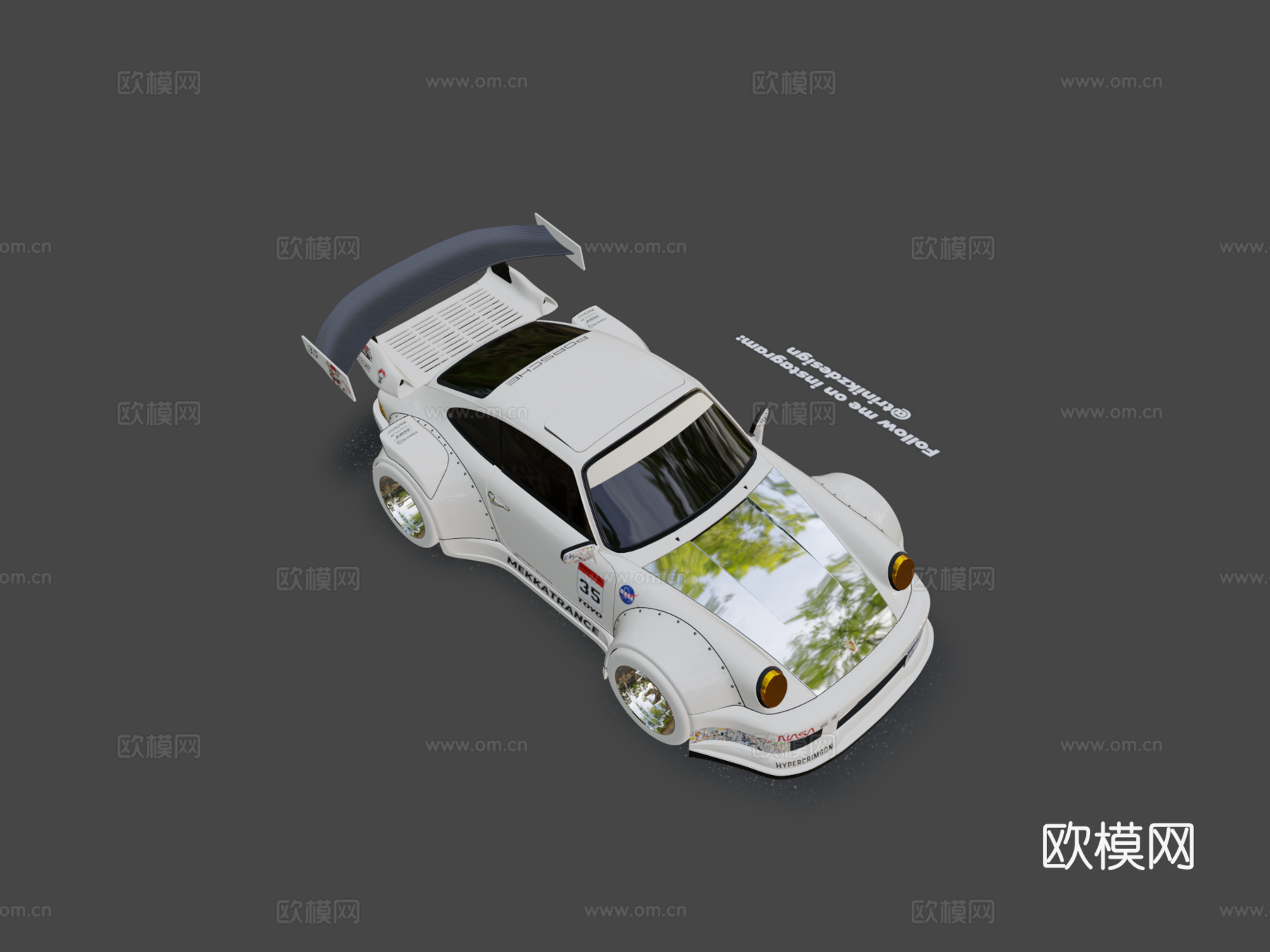 保时捷930 RWB =MEKKATRANCE= [35]su模型