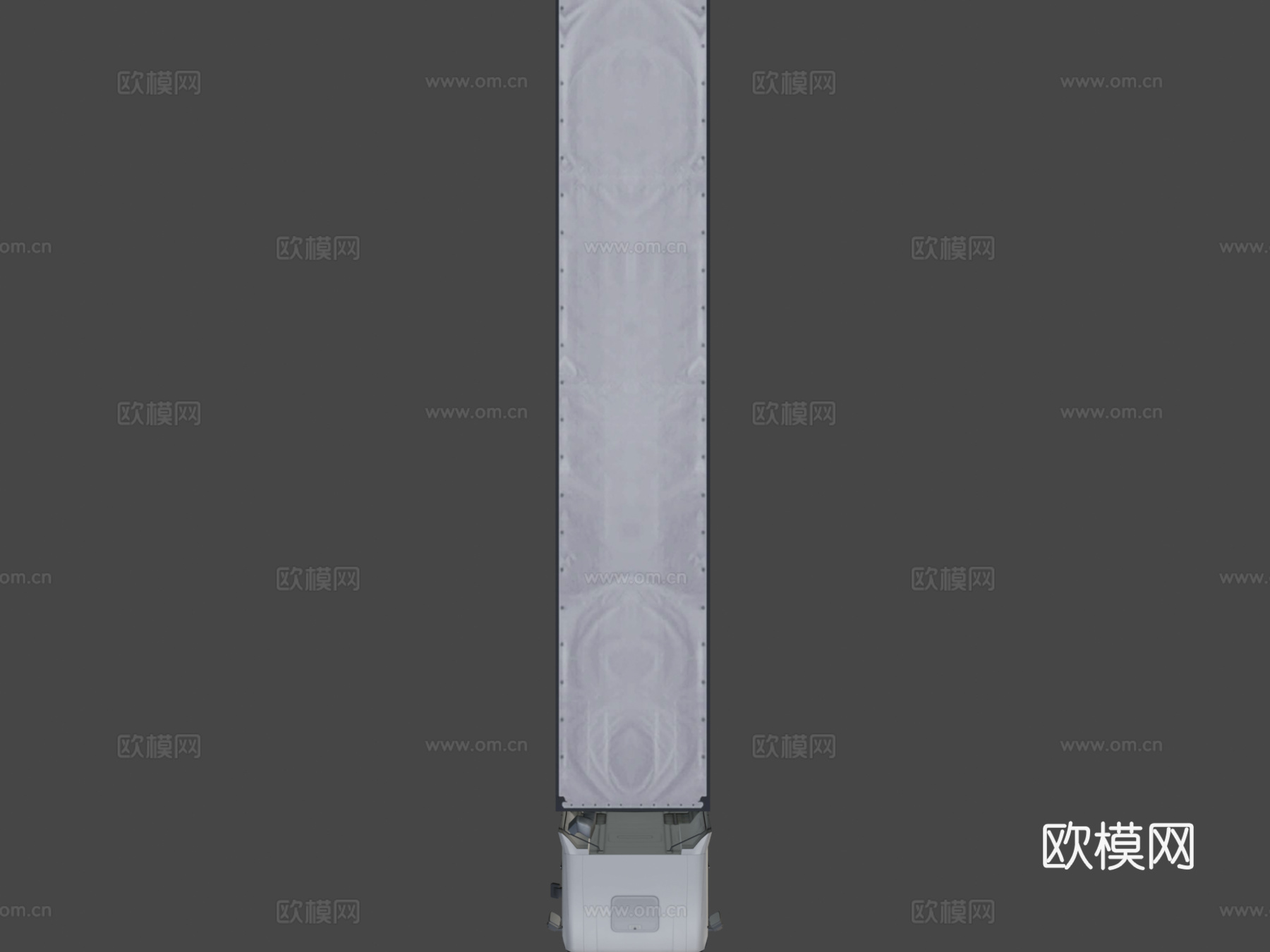 低多边形卡车su模型