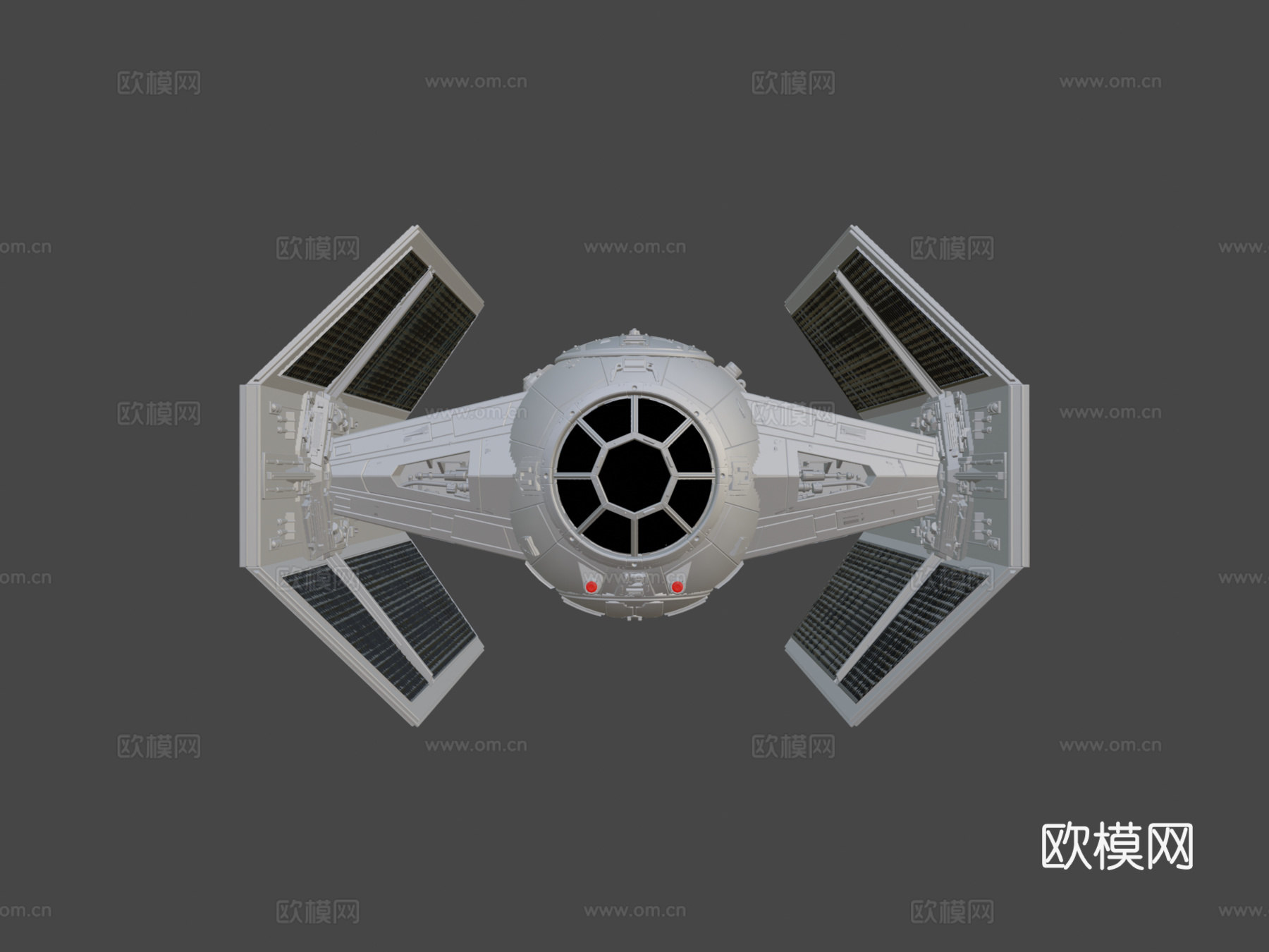 维达的钛战机su模型