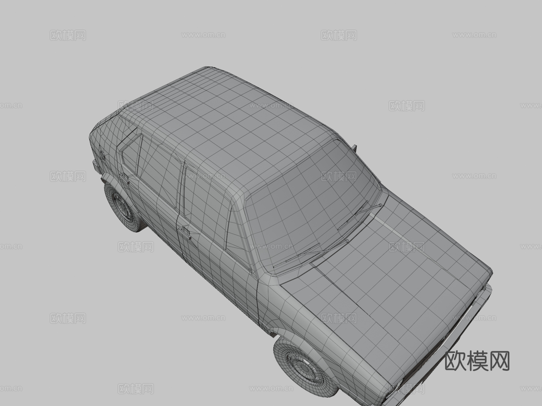 年大众高尔夫Mk1（低多边形）（克日什托夫·斯托洛日）su模型