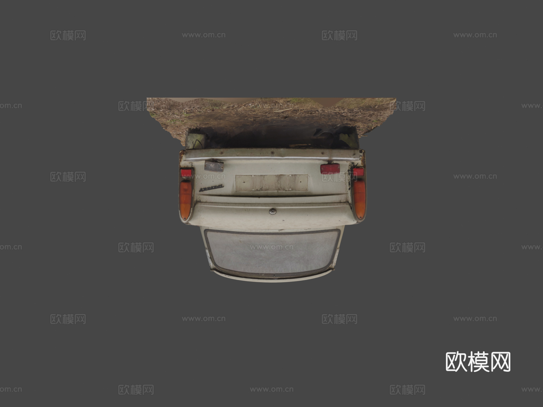 特拉贝特复古超级跑车su模型