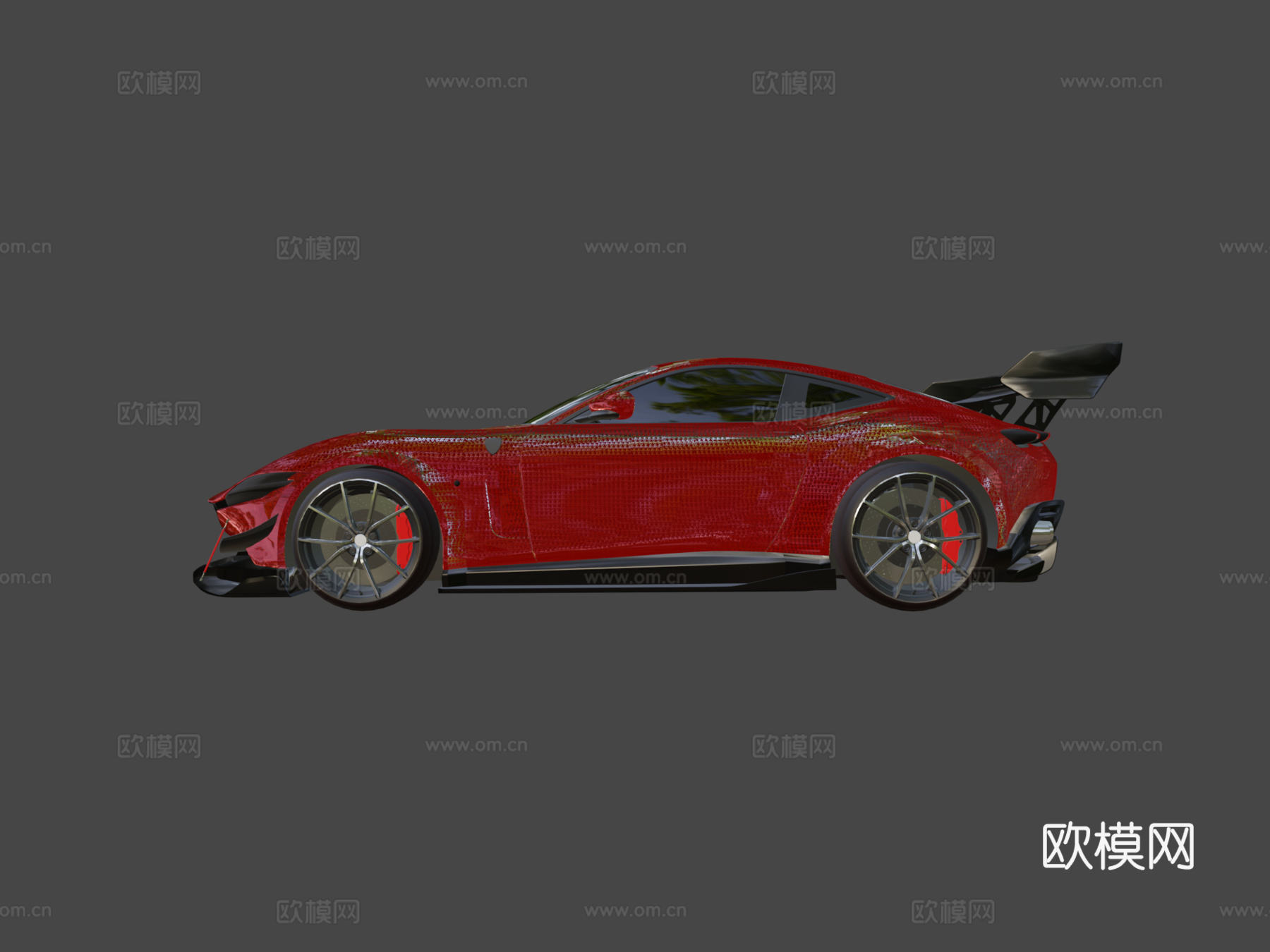 D模型罗马调校VR就绪su模型