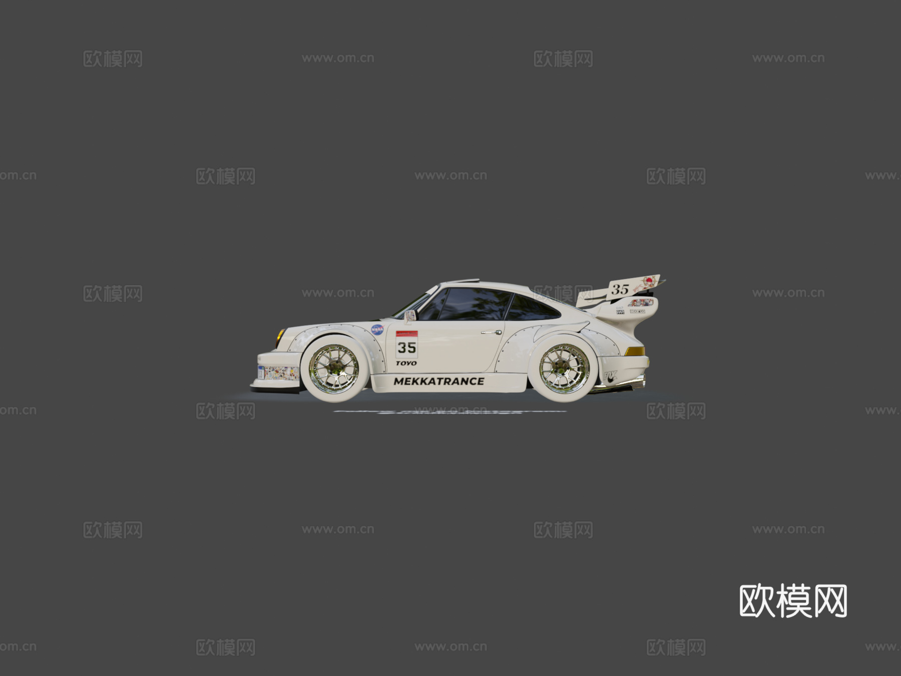 保时捷930 RWB =MEKKATRANCE= [35]su模型