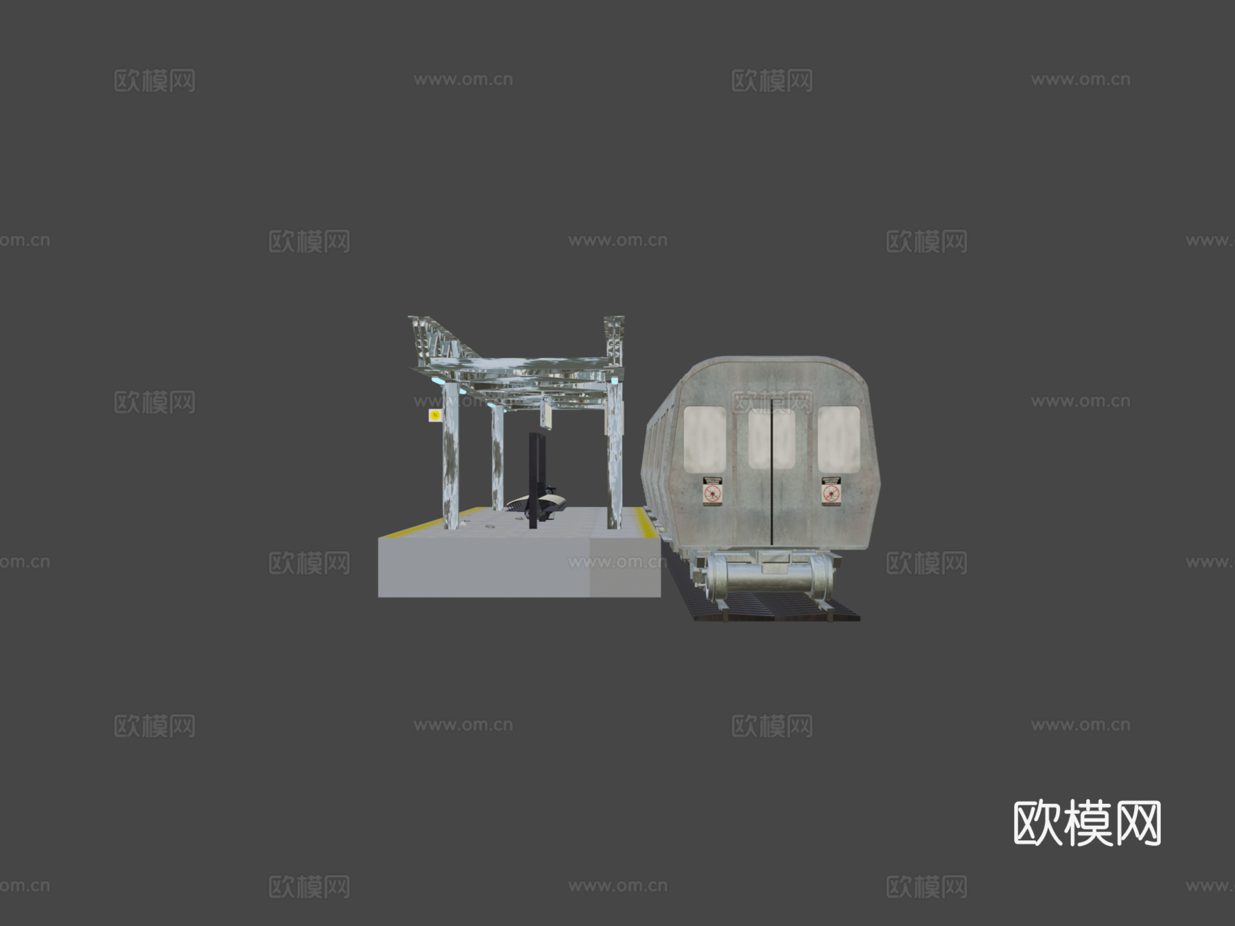 中央车站su模型