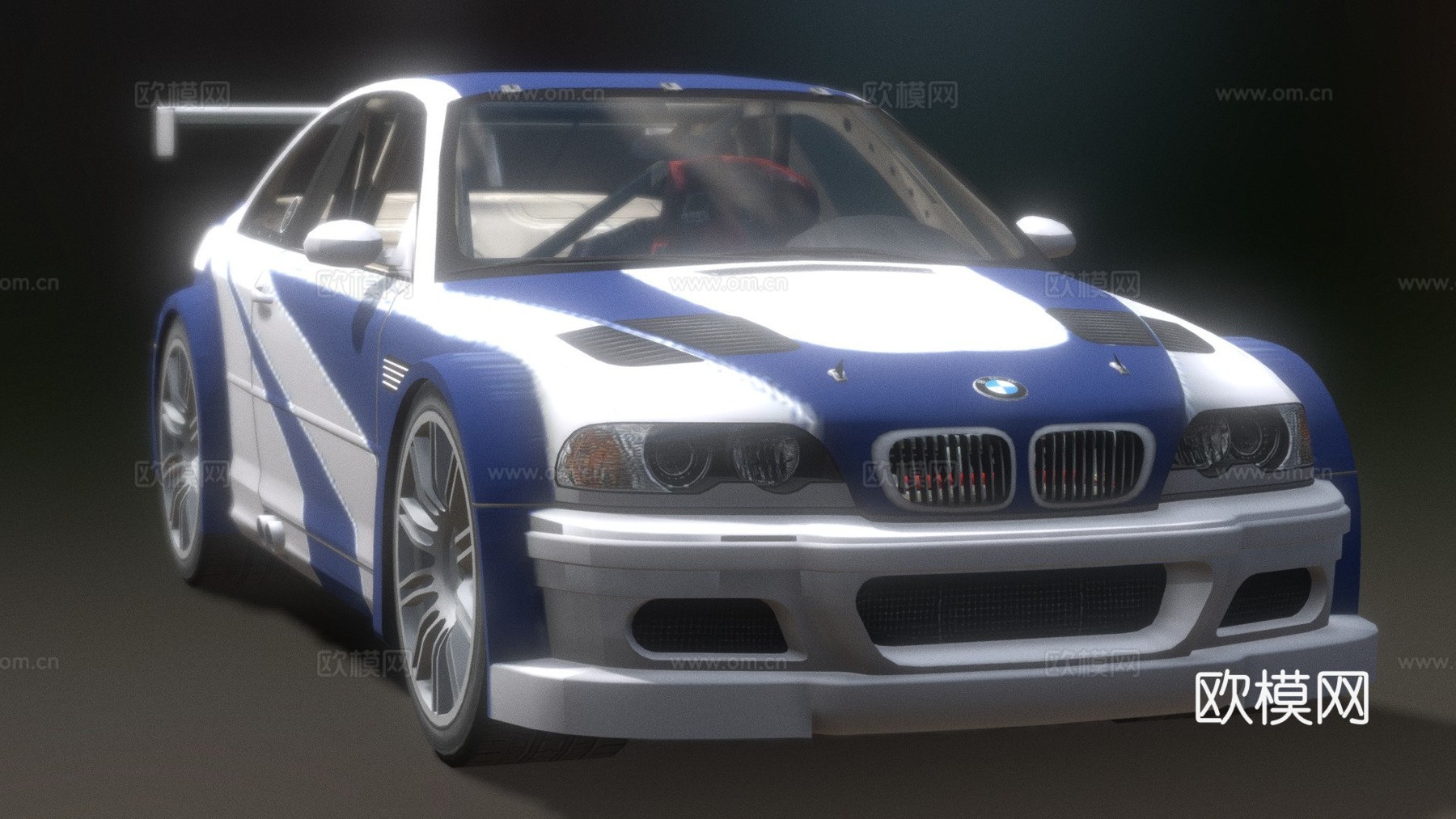 宝马M3 GTR-极品飞车最高通缉su模型