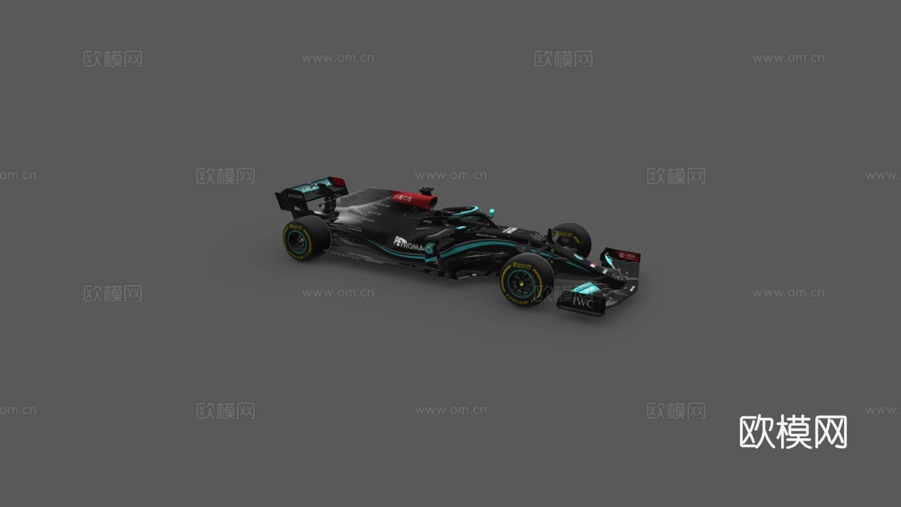 梅赛德斯AMG F1 W12 E性能2021su模型