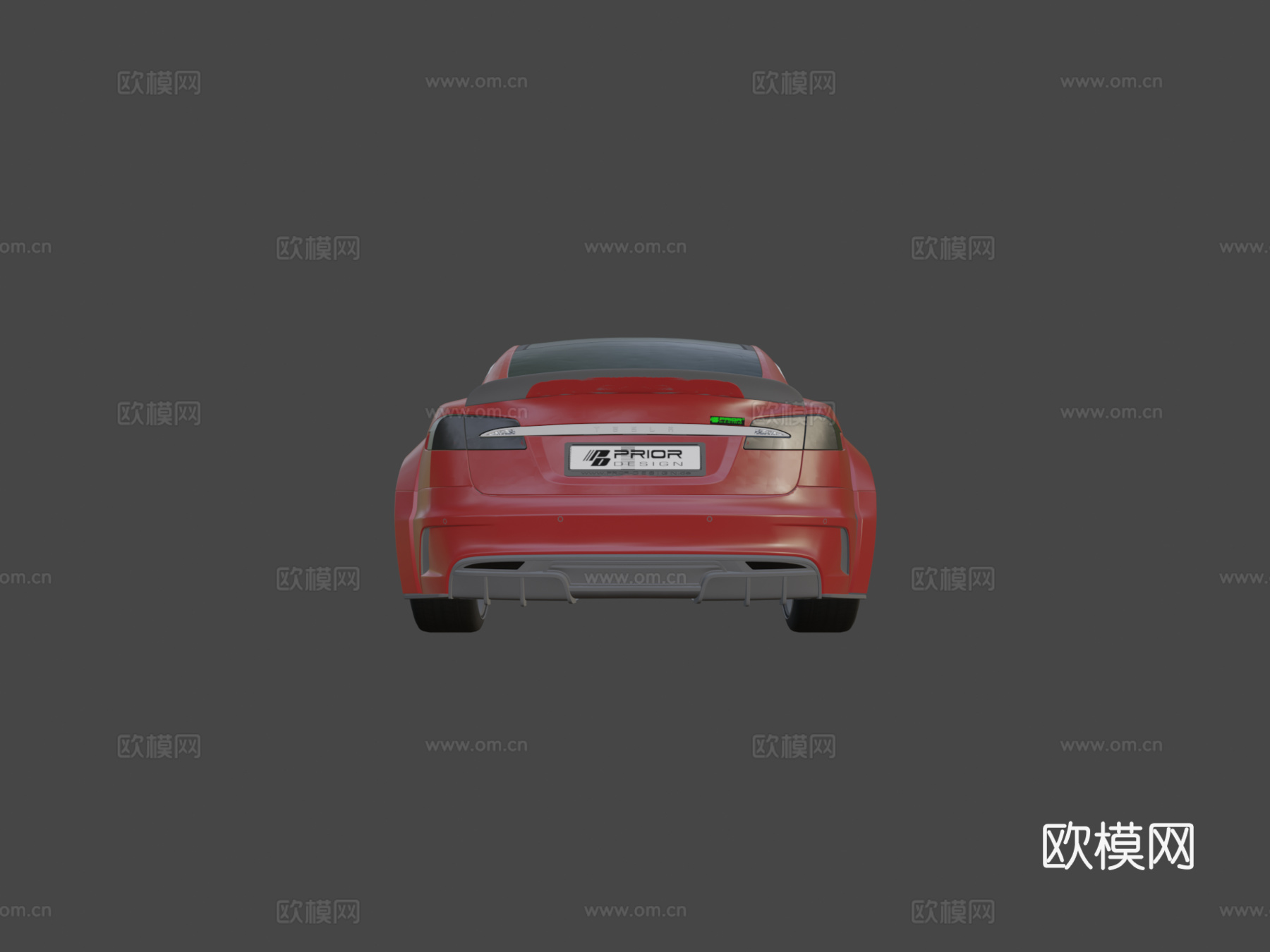 特斯拉Model P100Dsu模型