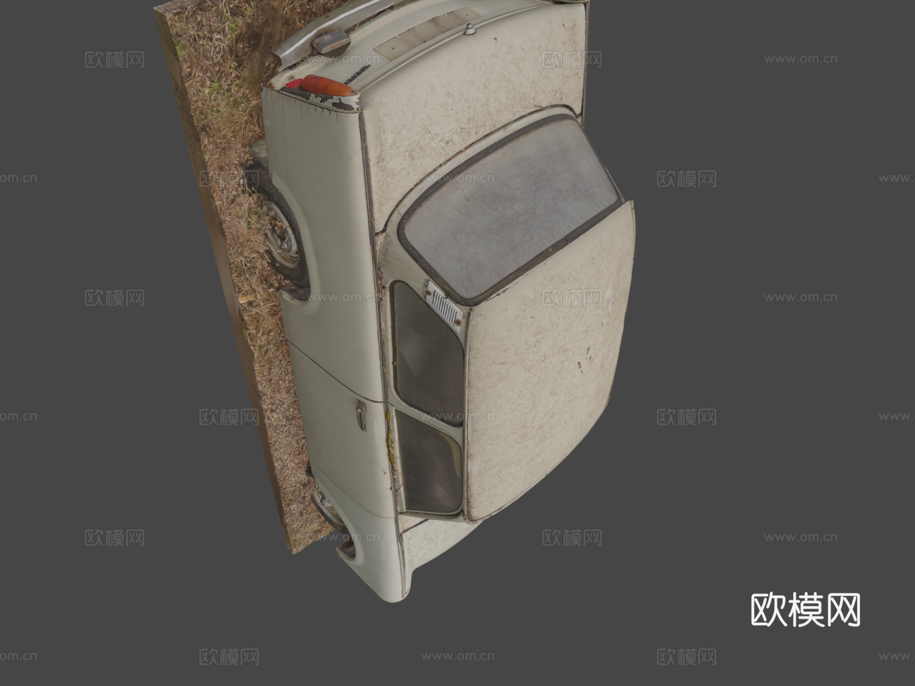 特拉贝特复古超级跑车su模型