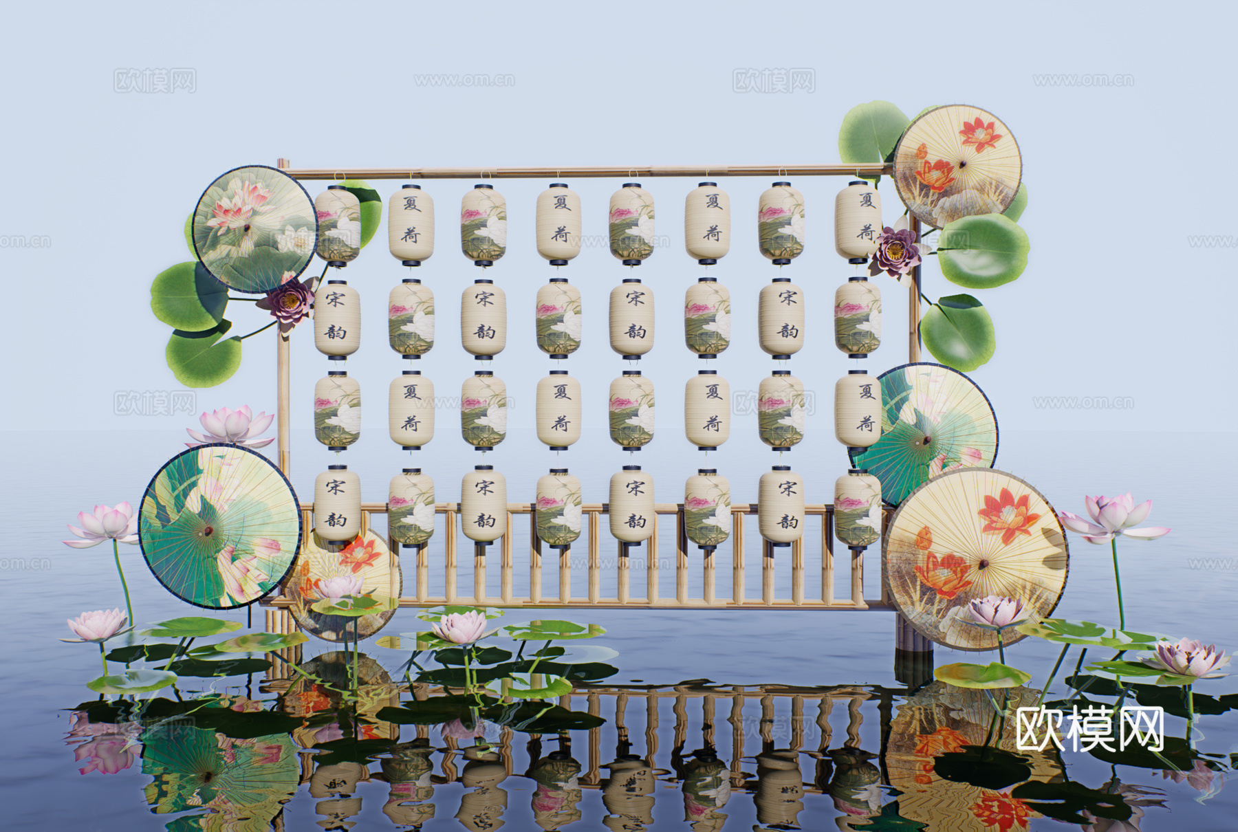 网红打卡工业建筑旧改工厂商业街su模型