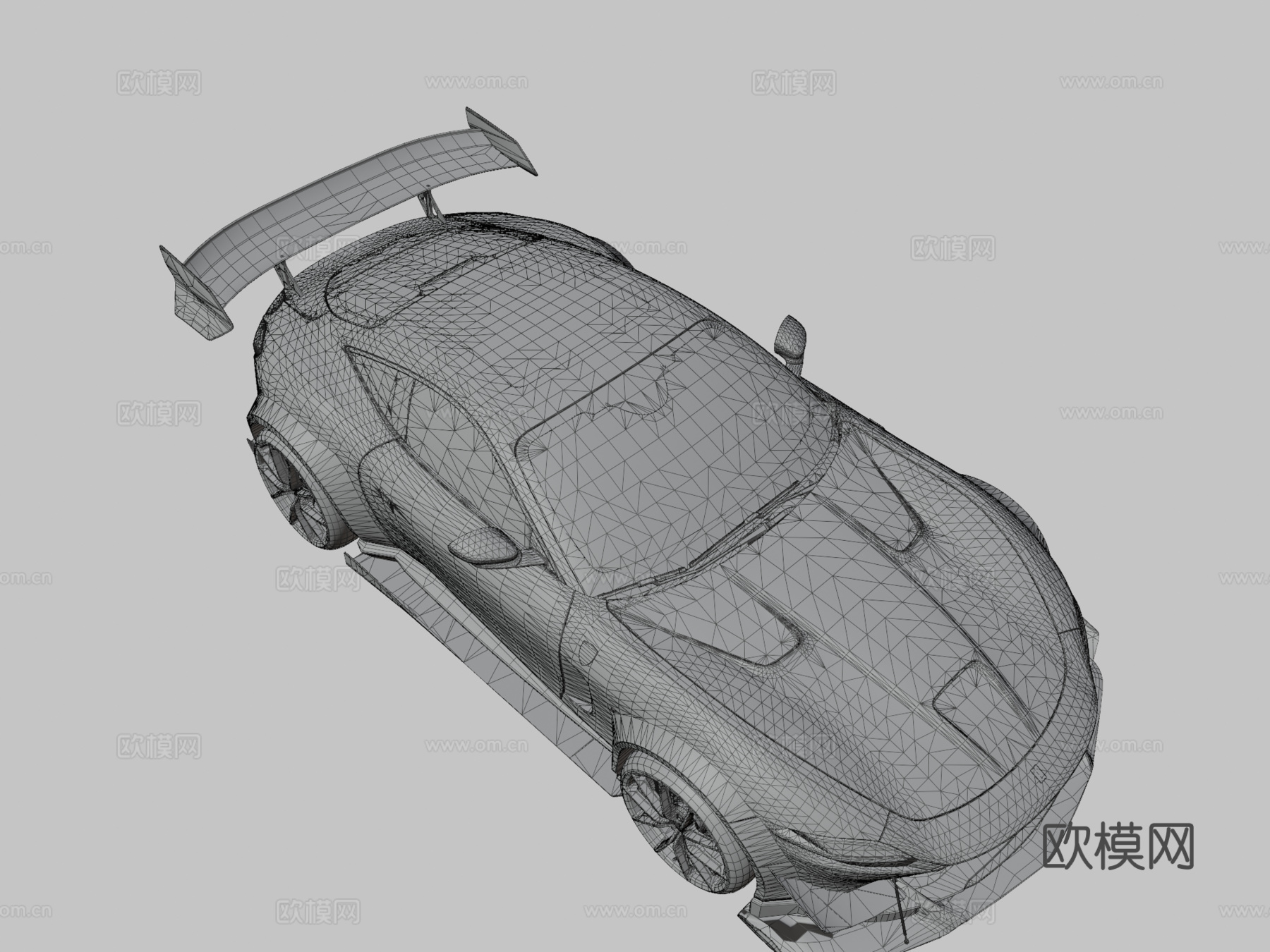 D模型罗马调校VR就绪su模型