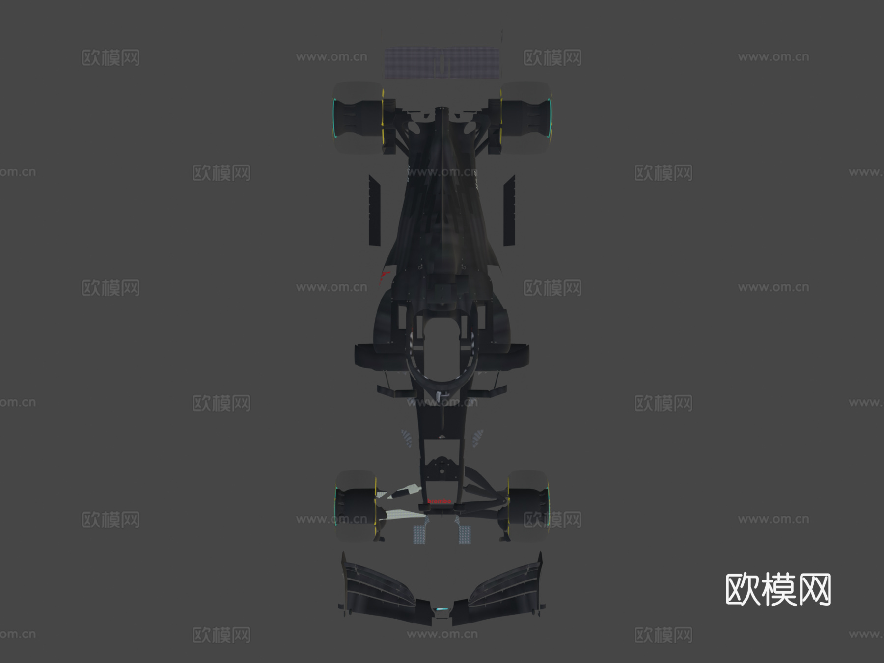 梅赛德斯AMG F1 W12 E性能2021su模型