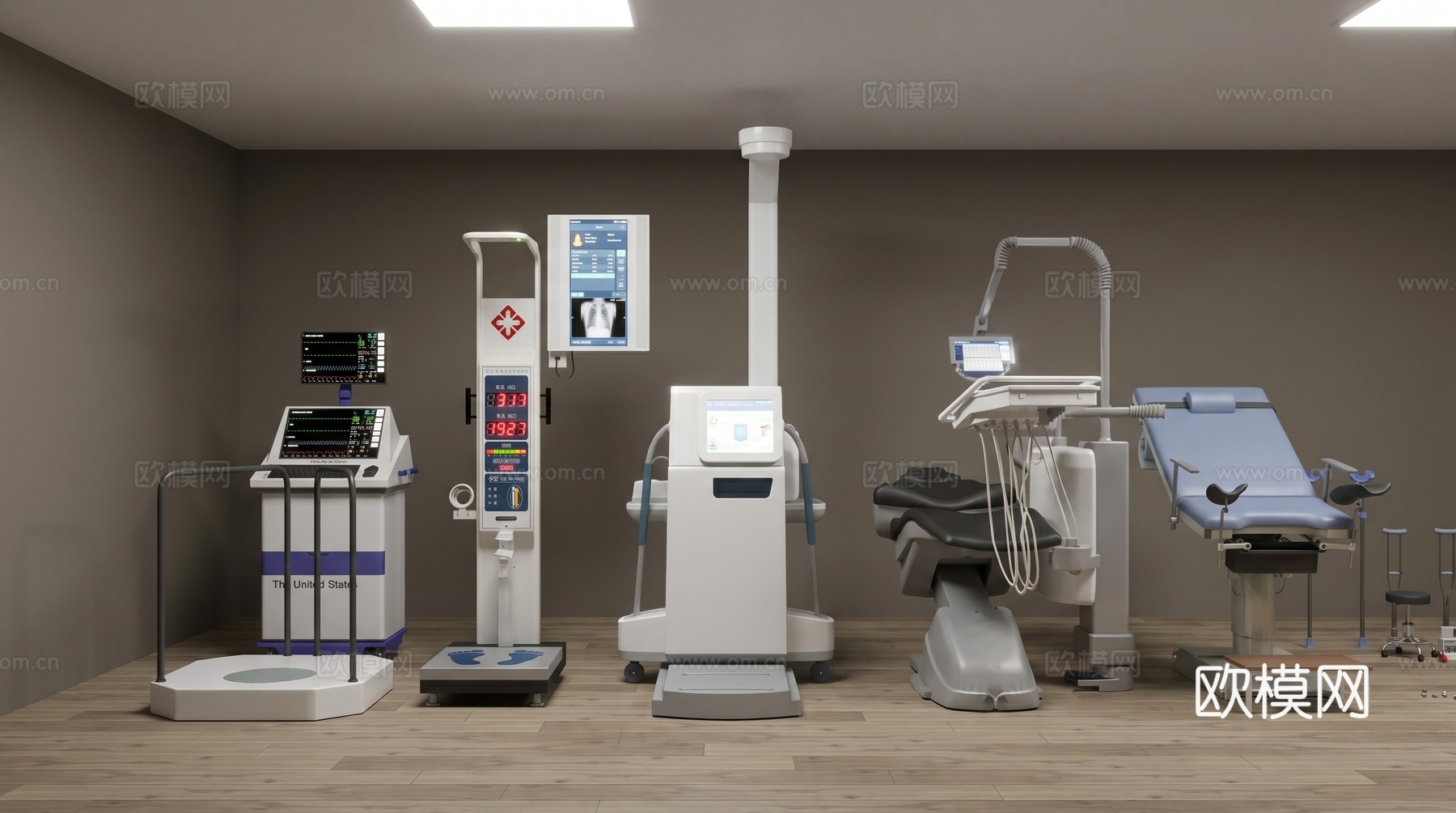 医疗器械su模型