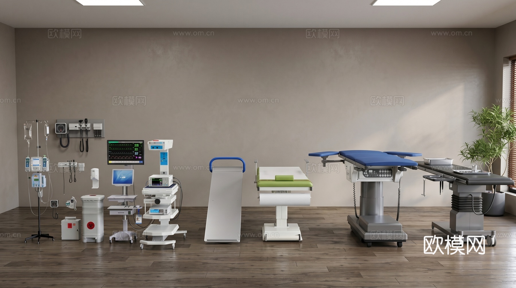 医疗器械su模型