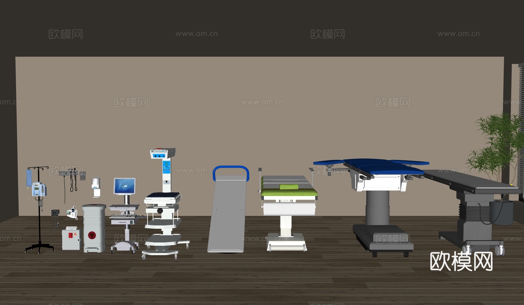 医疗器械su模型