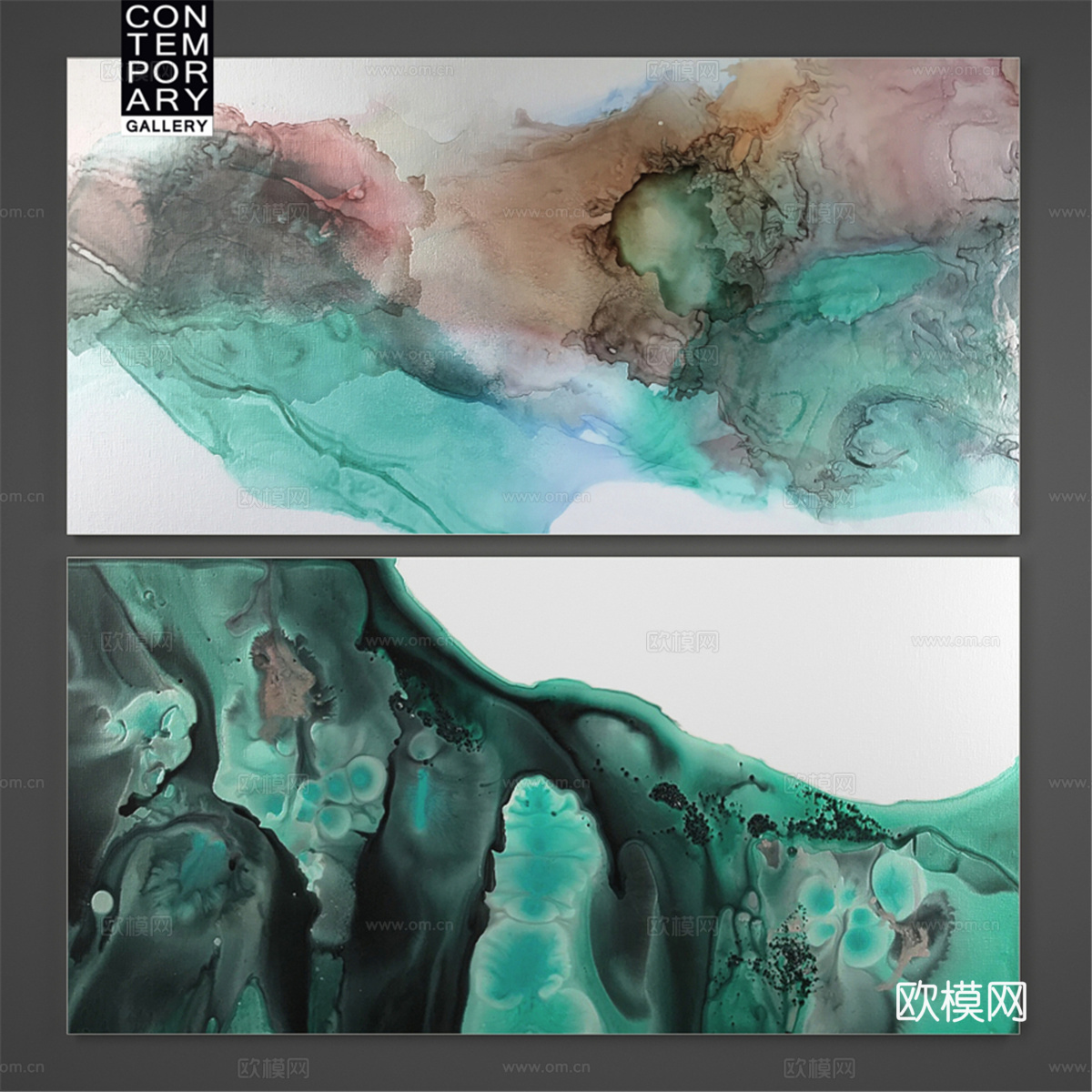 现代画廊第8辑3d模型