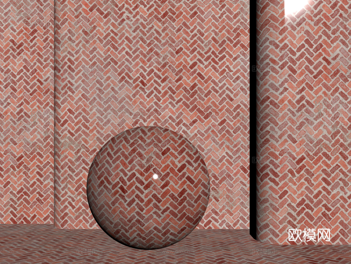 现代砖墙 红色砖墙 仿古砖墙 文化砖墙 工业砖墙su模型