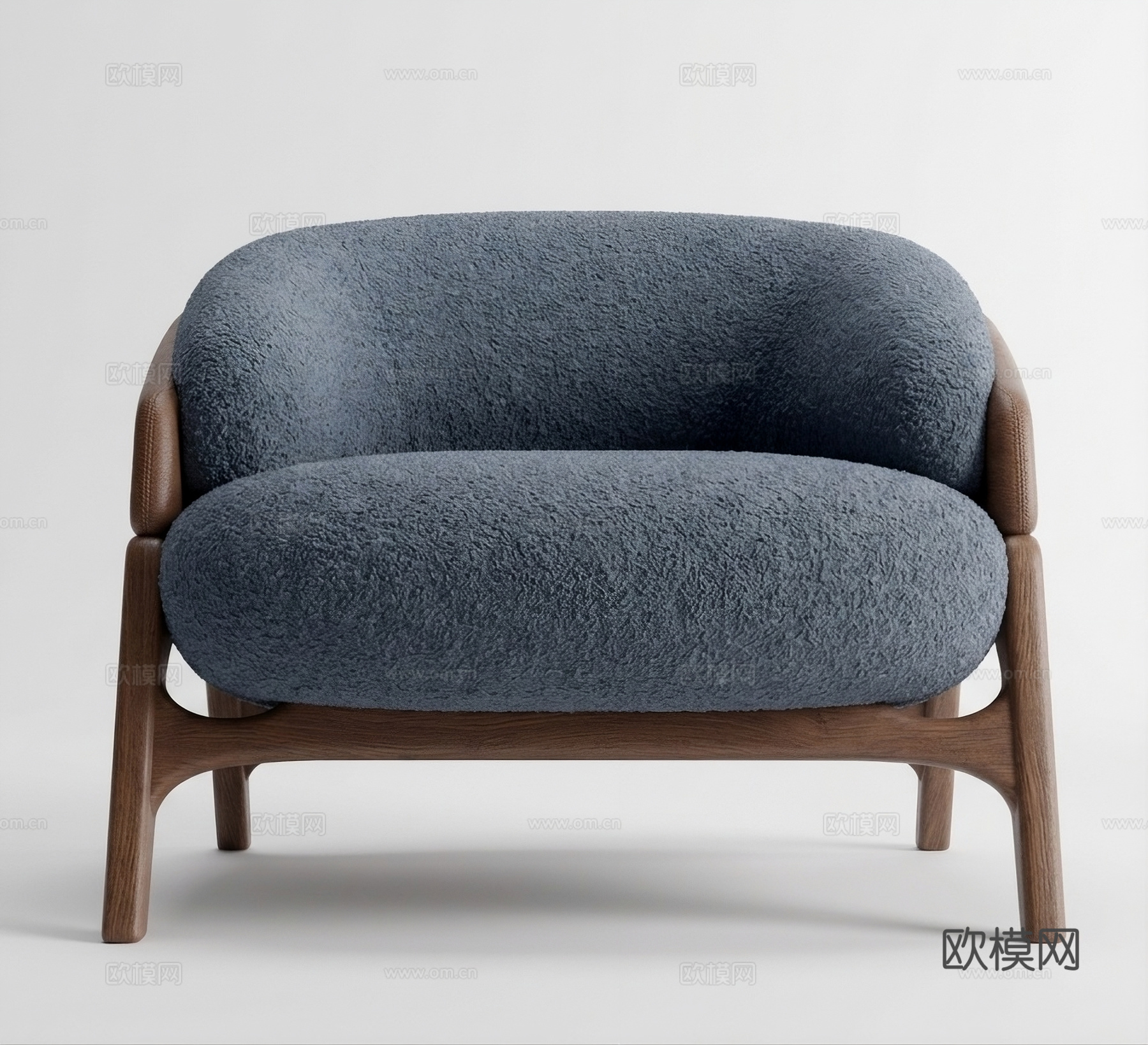 单人沙发su模型