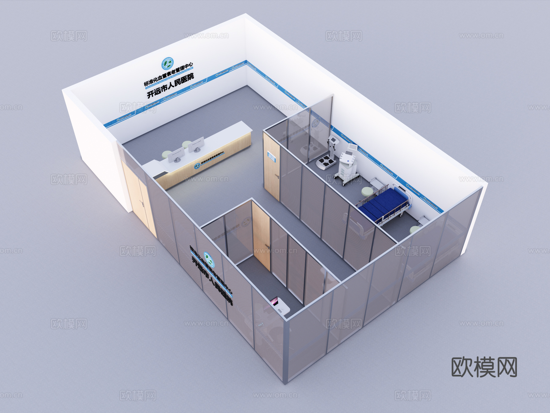 医院门诊su模型