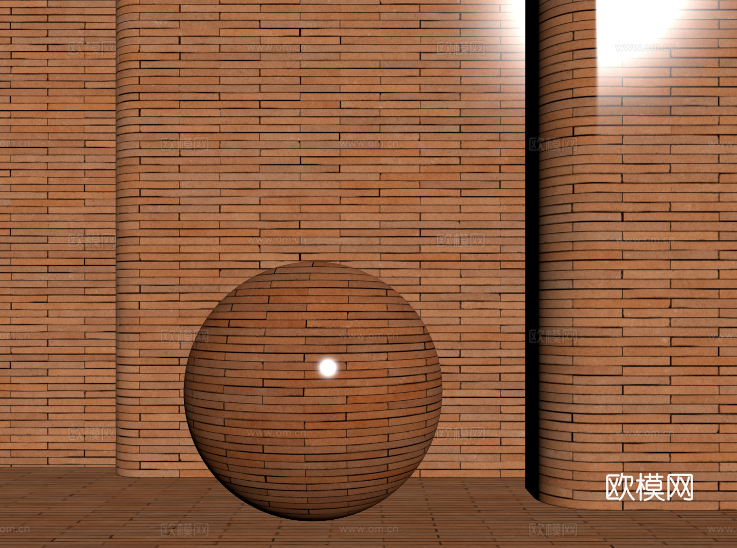 现代砖墙 红色砖墙 仿古砖墙 文化砖墙 工业砖墙su模型