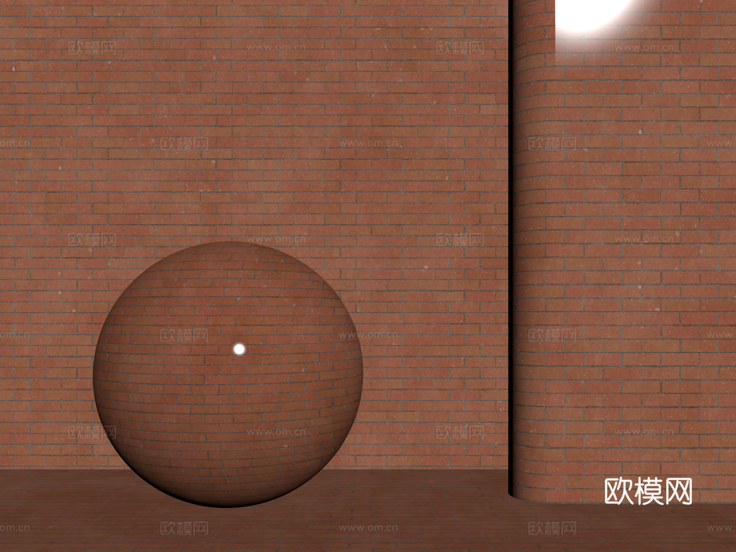 现代砖墙 红色砖墙 仿古砖墙 文化砖墙 工业砖墙su模型