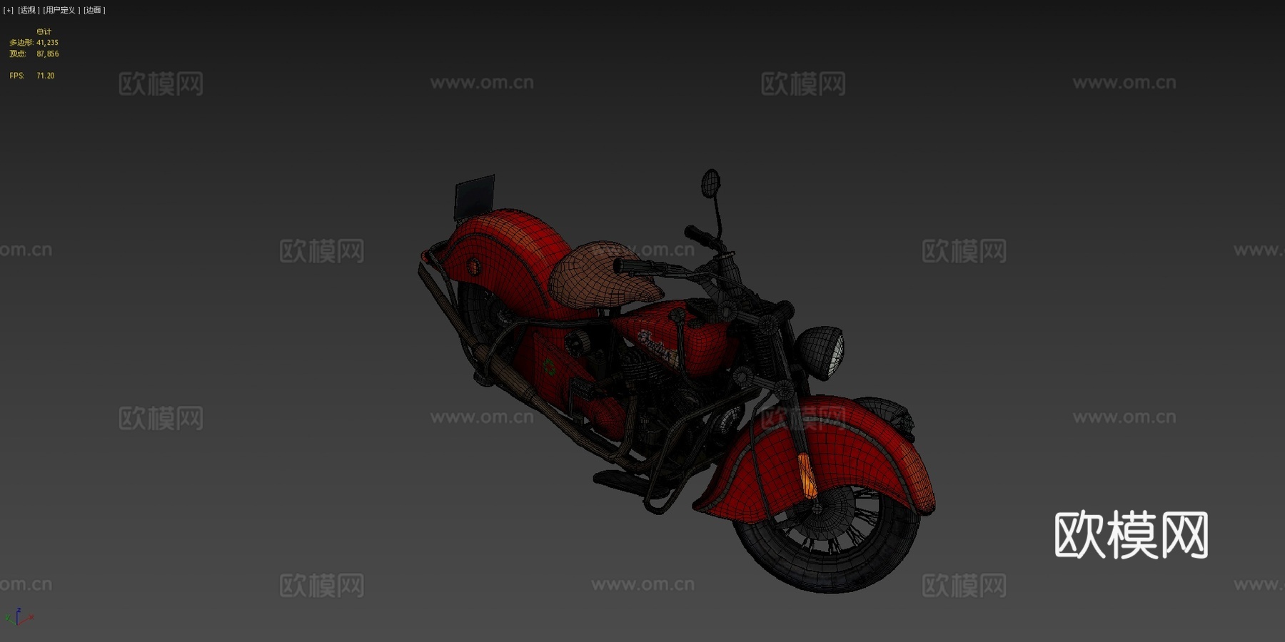 印第安 酋长 黑鹰su模型