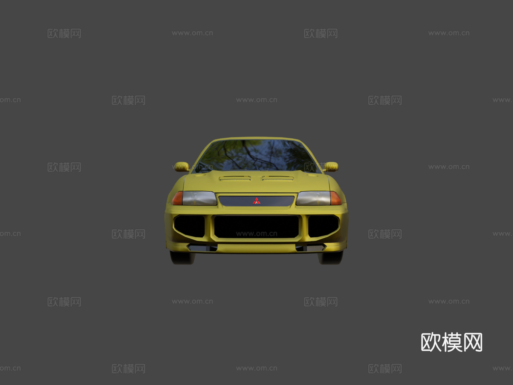 三菱蓝瑟Evo 3su模型