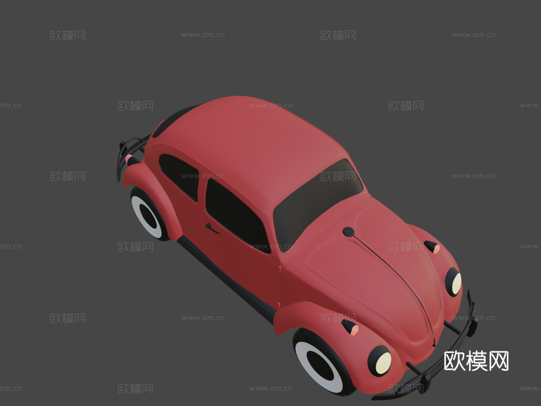 大众甲壳虫su模型