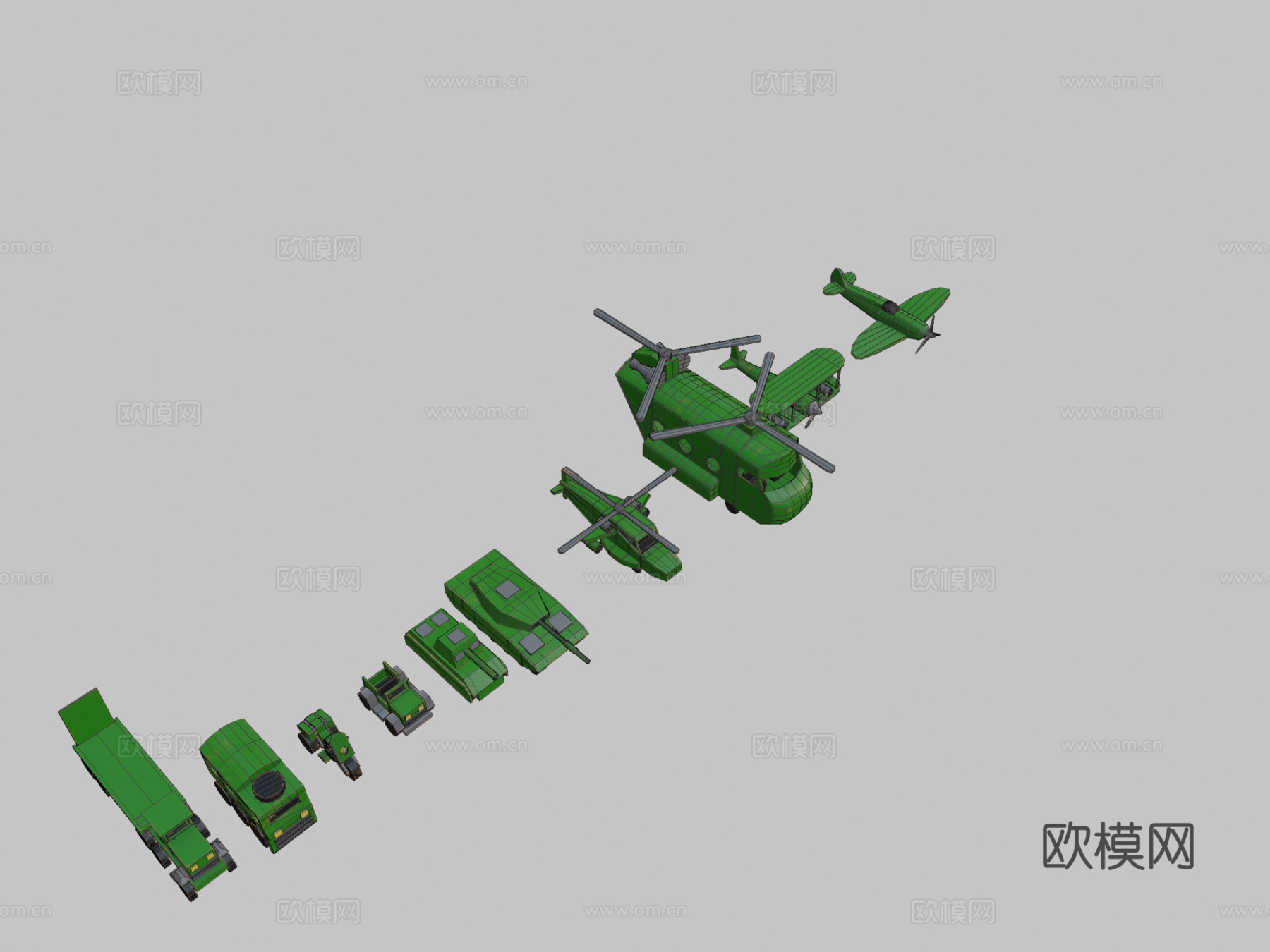 木制玩具su模型